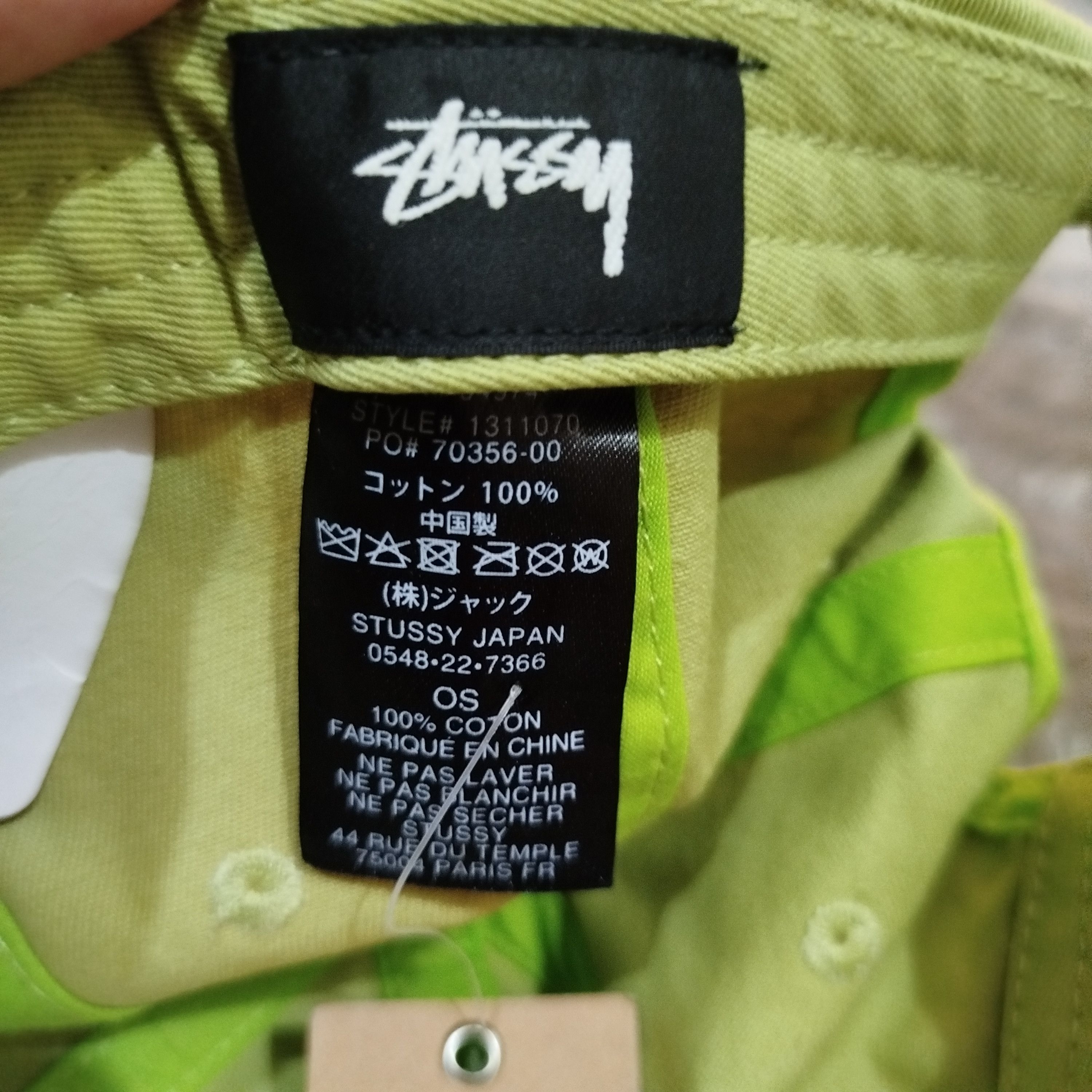 Stussy STUSSY BASIC STOCK LOW PRO CAP Size ONE SIZE - 4 Thumbnail