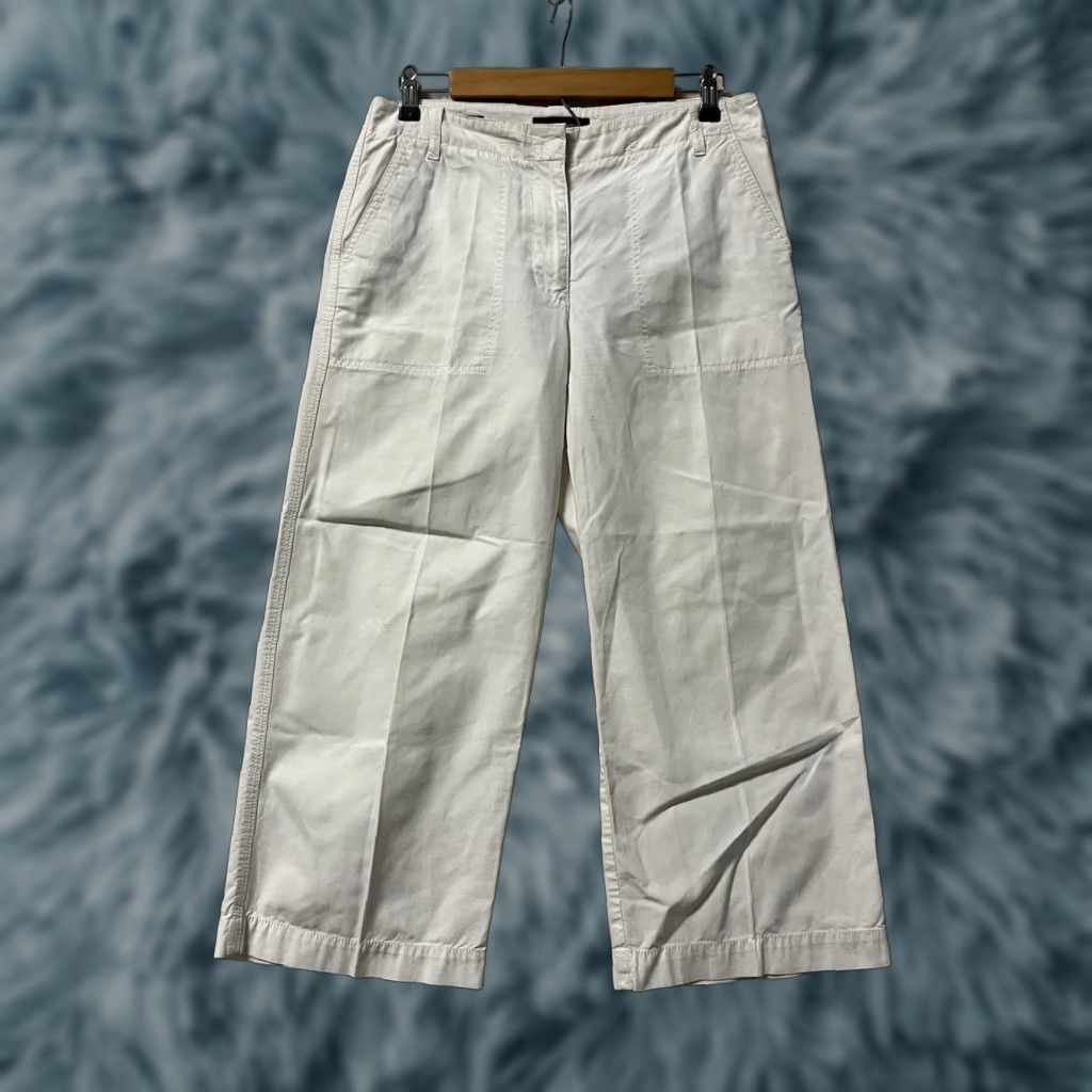 Talbots TALBOTS White Heritage Stretch Straight Leg Trousers Pants Size 6 See Pics Size 28" / US 6 / IT 42 - 1 Thumbnail