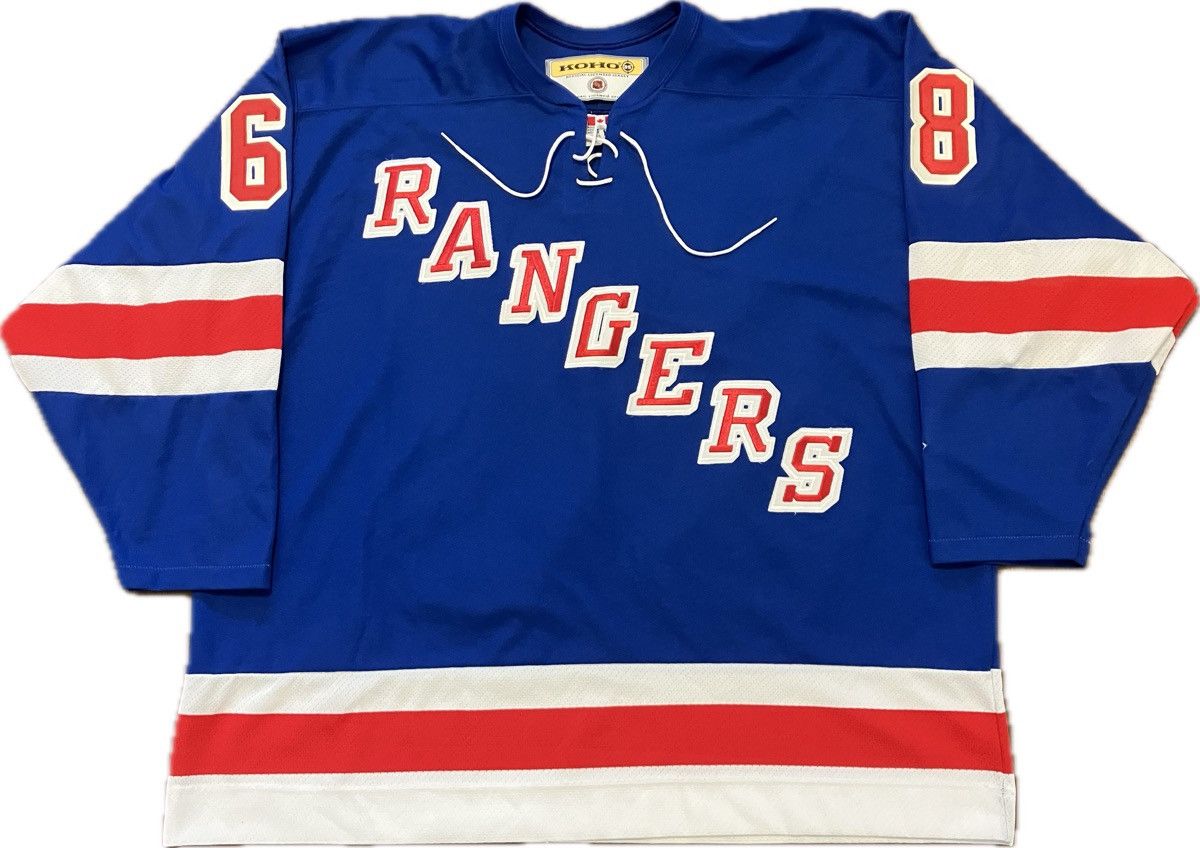 Koho New York Rangers Jaromir Jagr KOHO NHL Hockey Jersey Size 2X Size US XXL / EU 58 / 5 - 1 Thumbnail