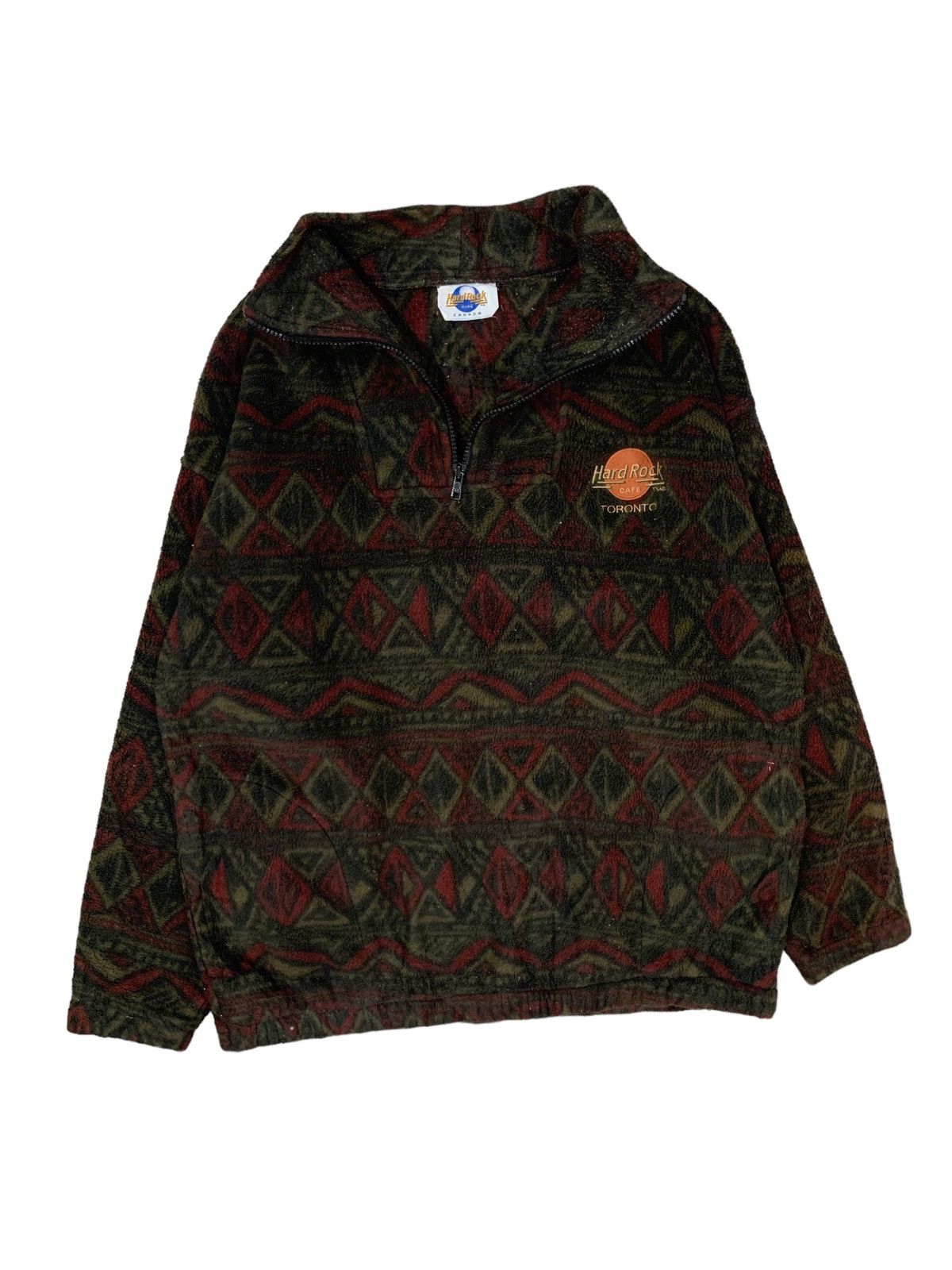 Hard Rock Cafe Vintage Hard Rock Cafe Canada Fleece Pullover Size US S / EU 44-46 / 1 - 4 Thumbnail