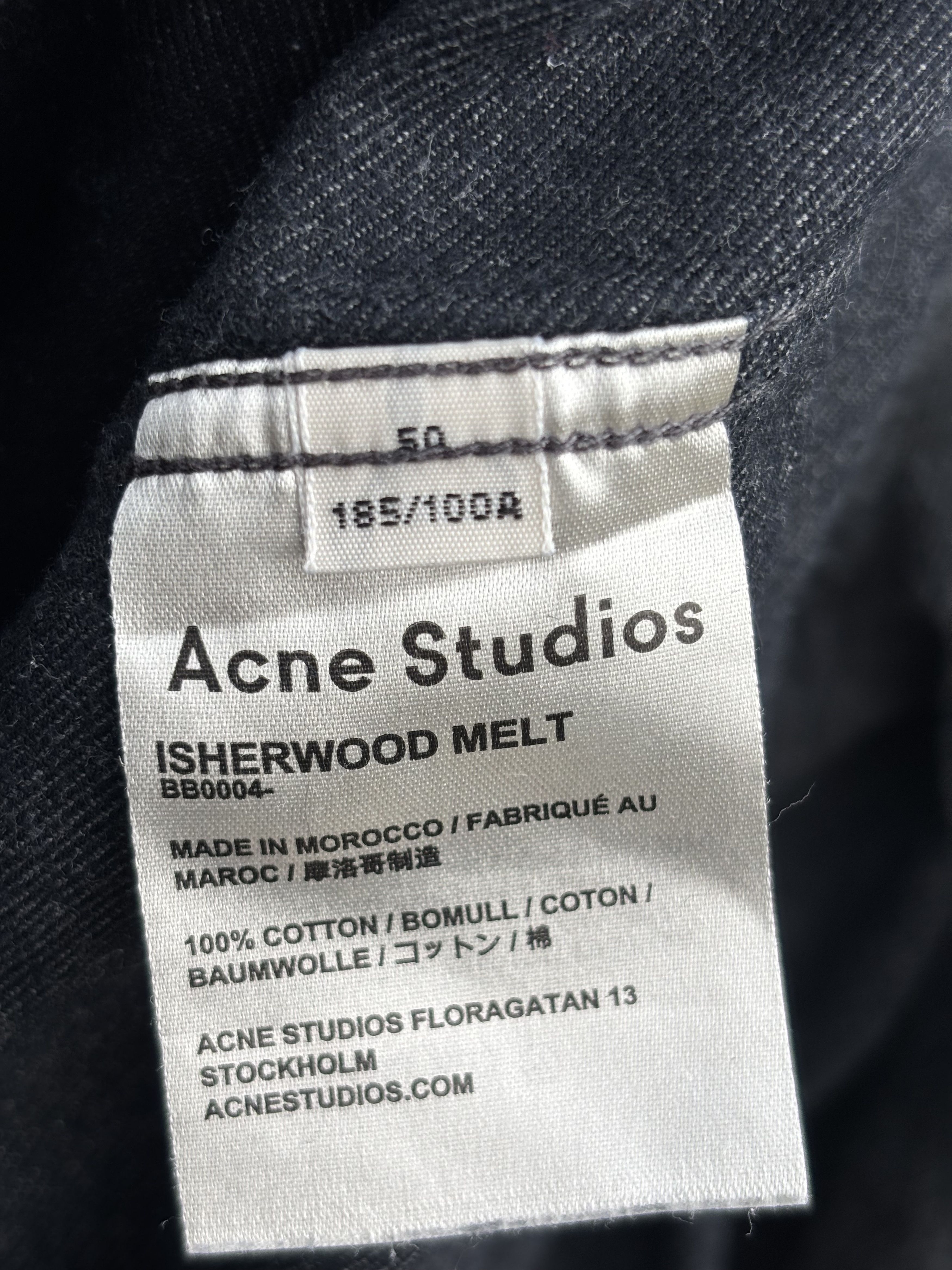 Acne Studios Acne Studios Isherwood Melt Shirt Size US M / EU 48-50 / 2 - 7 Thumbnail