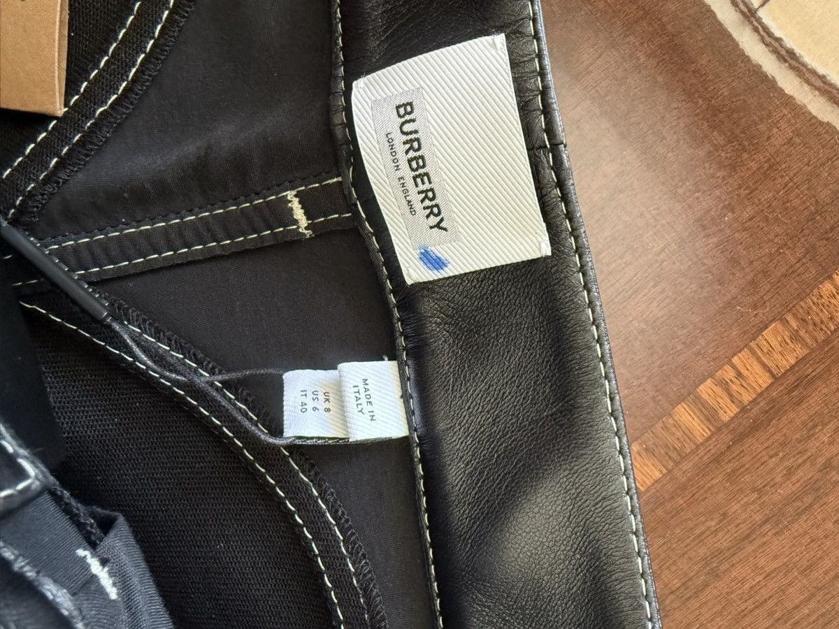 Burberry Burberry Leather Heart Jeans Size 28" / US 6 / IT 42 - 12 Thumbnail