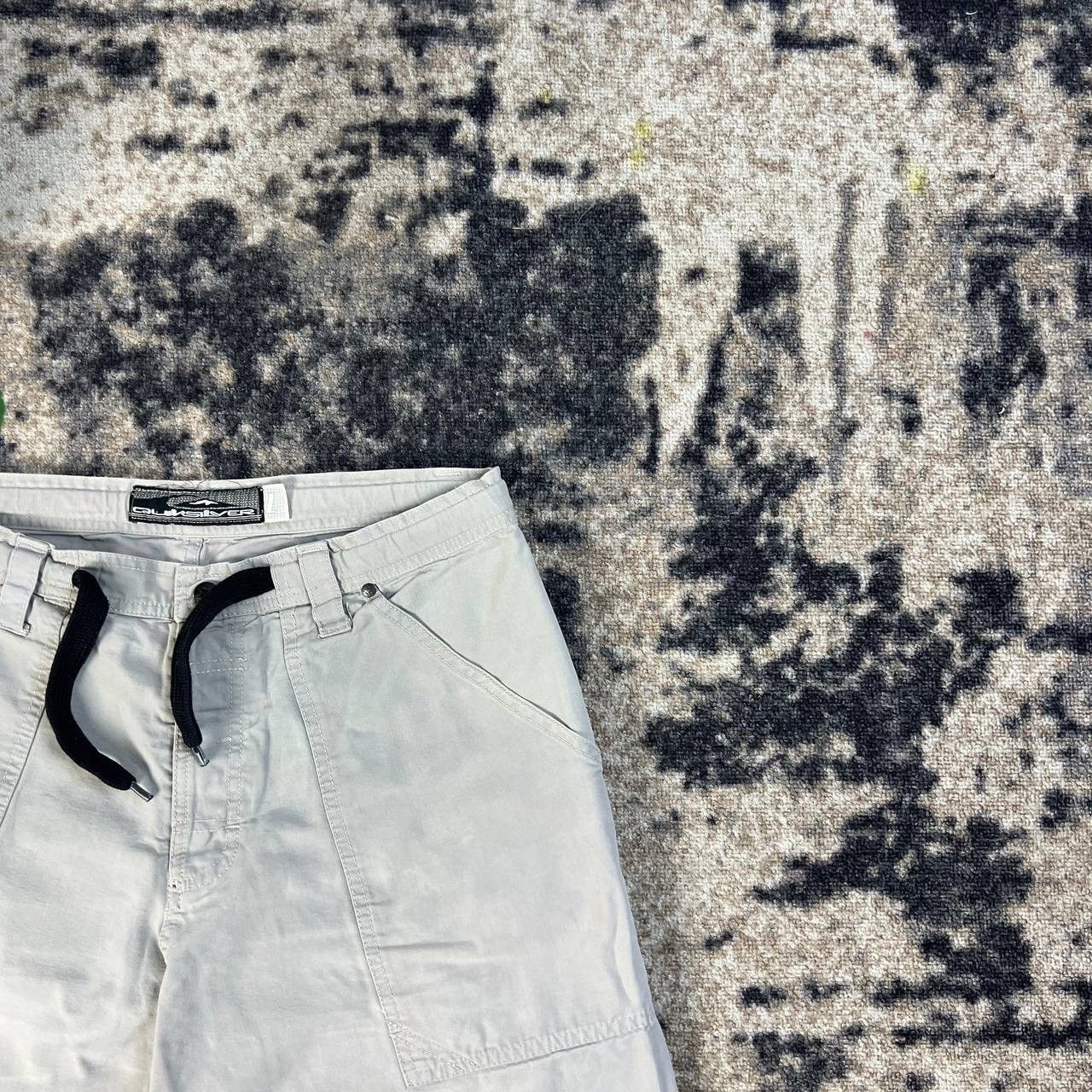 Quiksilver Quiksilver Mini Logo Vintage Y2K Baggy Shorts Surf Style Size US 34 / EU 50 - 3 Thumbnail