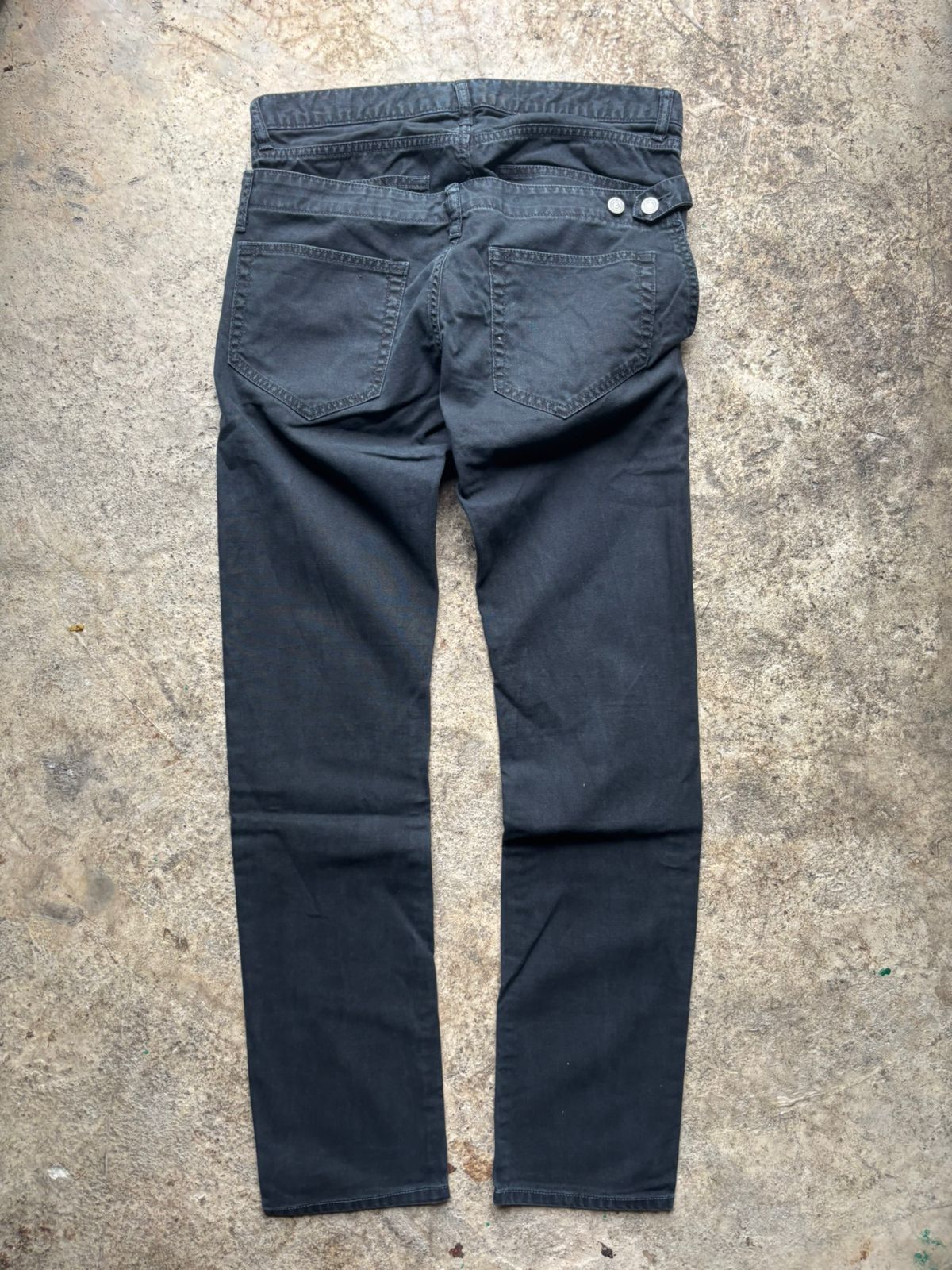 Japanese Brand 2000s Hare Japan Double Waist Slim Pants Size US 33 - 8 Thumbnail