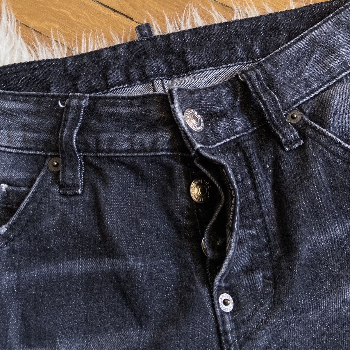 Dsquared2 📌 Crazy Dsquared2 Denim Y2K Skinny Jeans Size US 26 / EU 42 - 9 Thumbnail