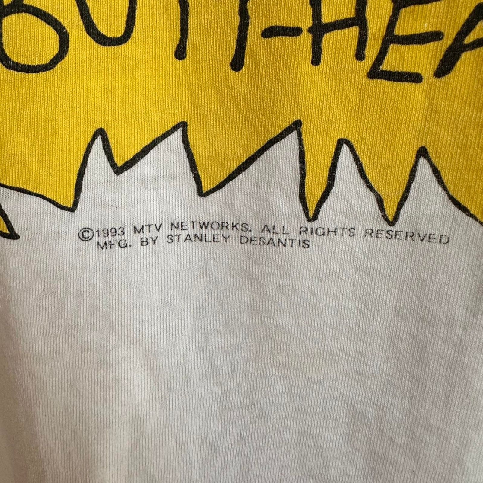 Cartoon Network × Vintage Vintage 1993 Beavis and Butthead Cartoon Shirt Size US XL / EU 56 / 4 - 3 Thumbnail