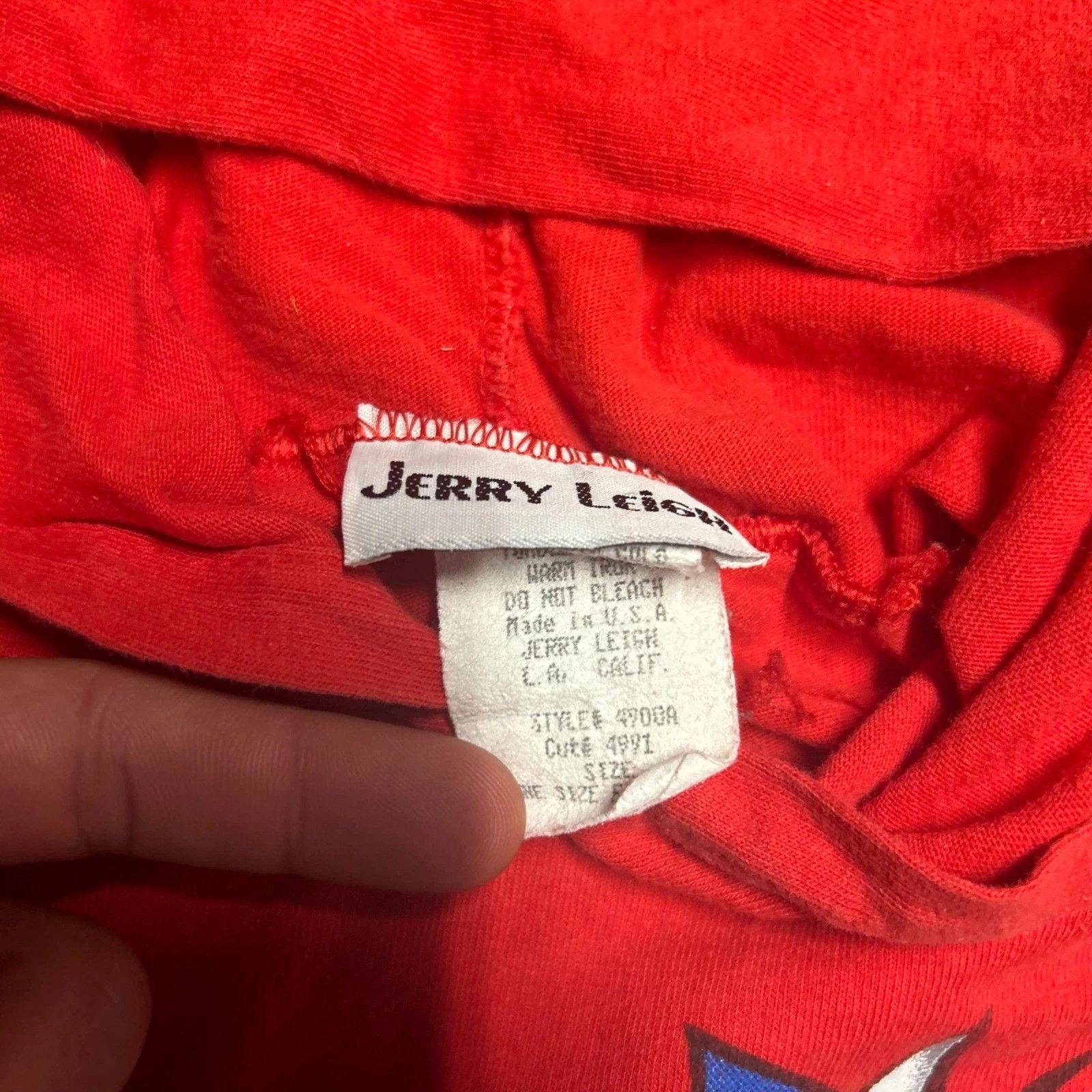 Vintage Vintage Looney Tunes Sylvester Jerry Leigh Hoodie XL Red Size US XL / EU 56 / 4 - 3 Thumbnail