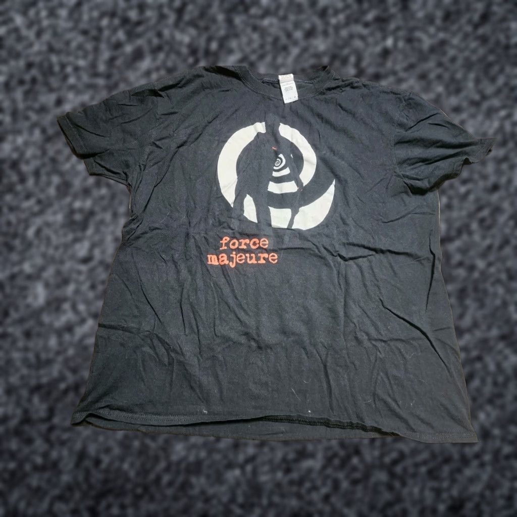 Anvil Eddie Izzard Tour T Shirt Adult XL Black Double Sided 2013 Force Majeure Mens Size US XL / EU 56 / 4 - 1 Thumbnail