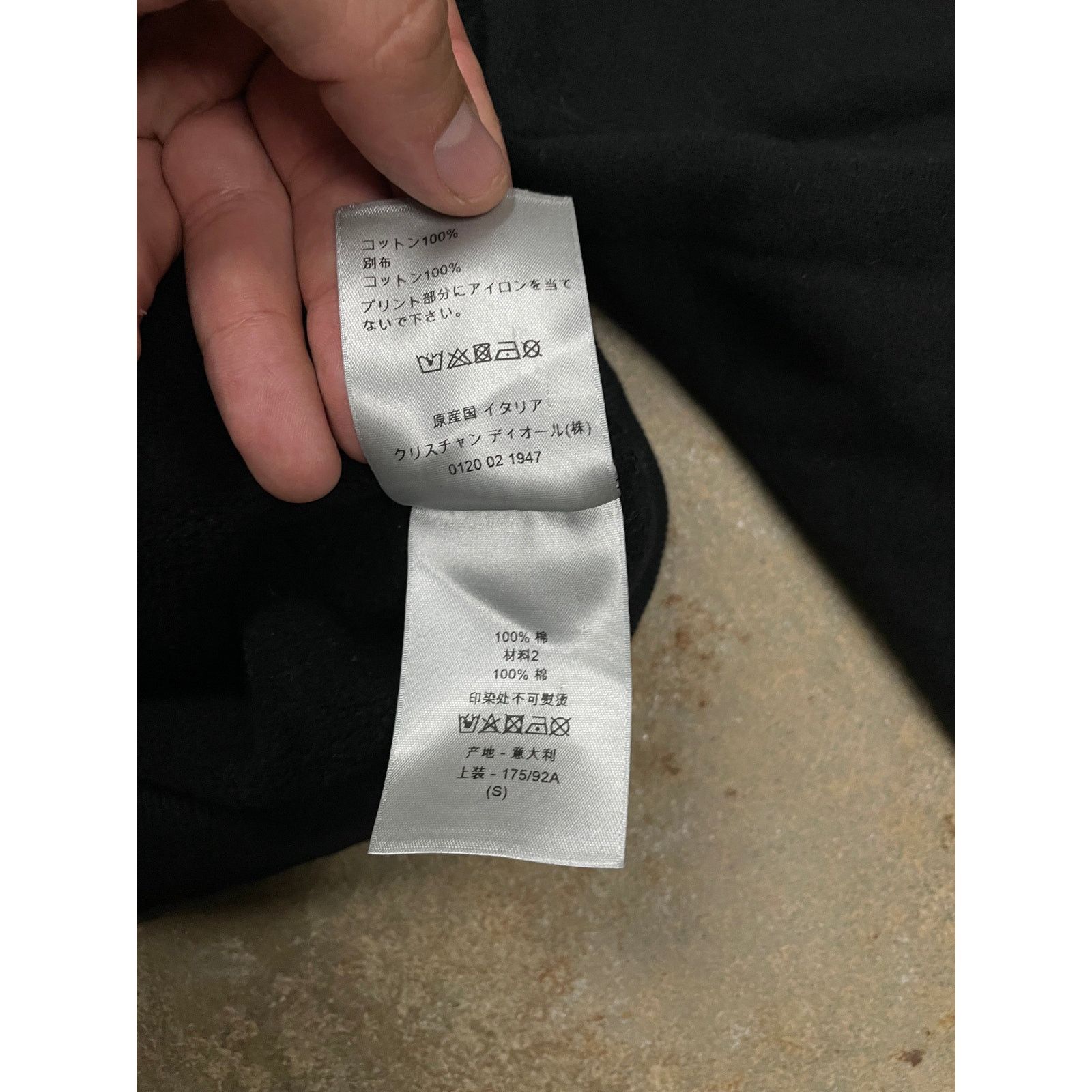 Dior Dior Arsham Hoodie Black Small Used Size US S / EU 44-46 / 1 - 4 Thumbnail