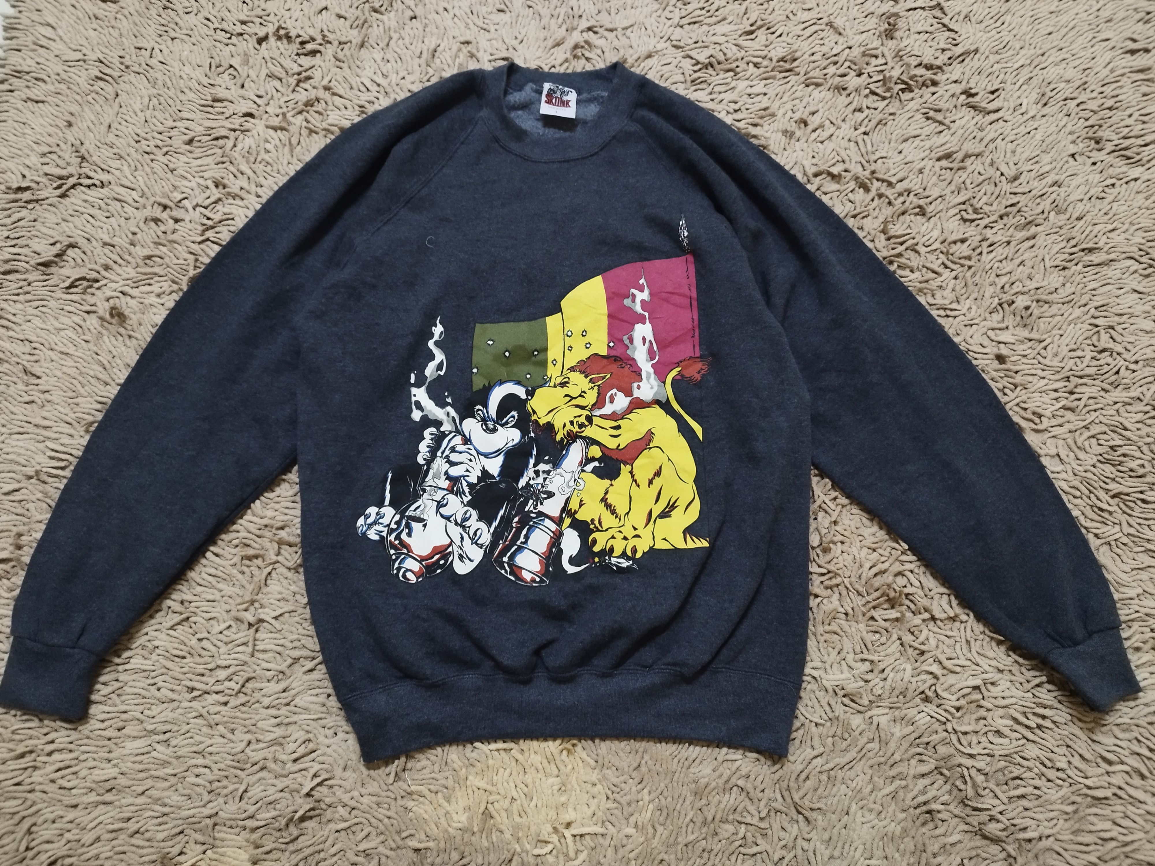 Skagen Vintage skunk skateboard sweatshirt Size US L / EU 52-54 / 3 - 1 Thumbnail