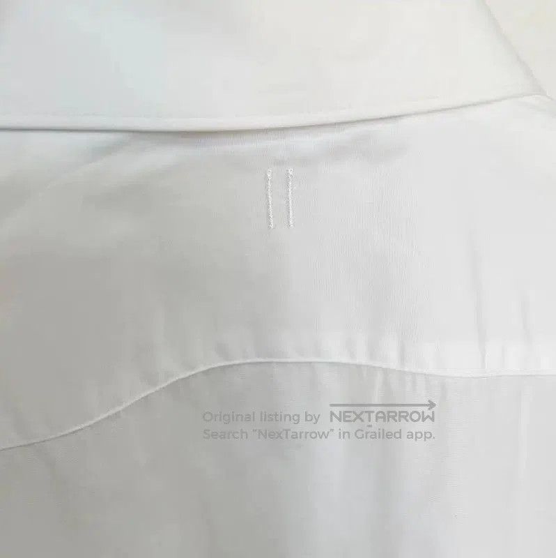 Neil Barrett Neil Barrett Men's Long Sleeve Shirt in White . Size US L / EU 52-54 / 3 - 7 Thumbnail