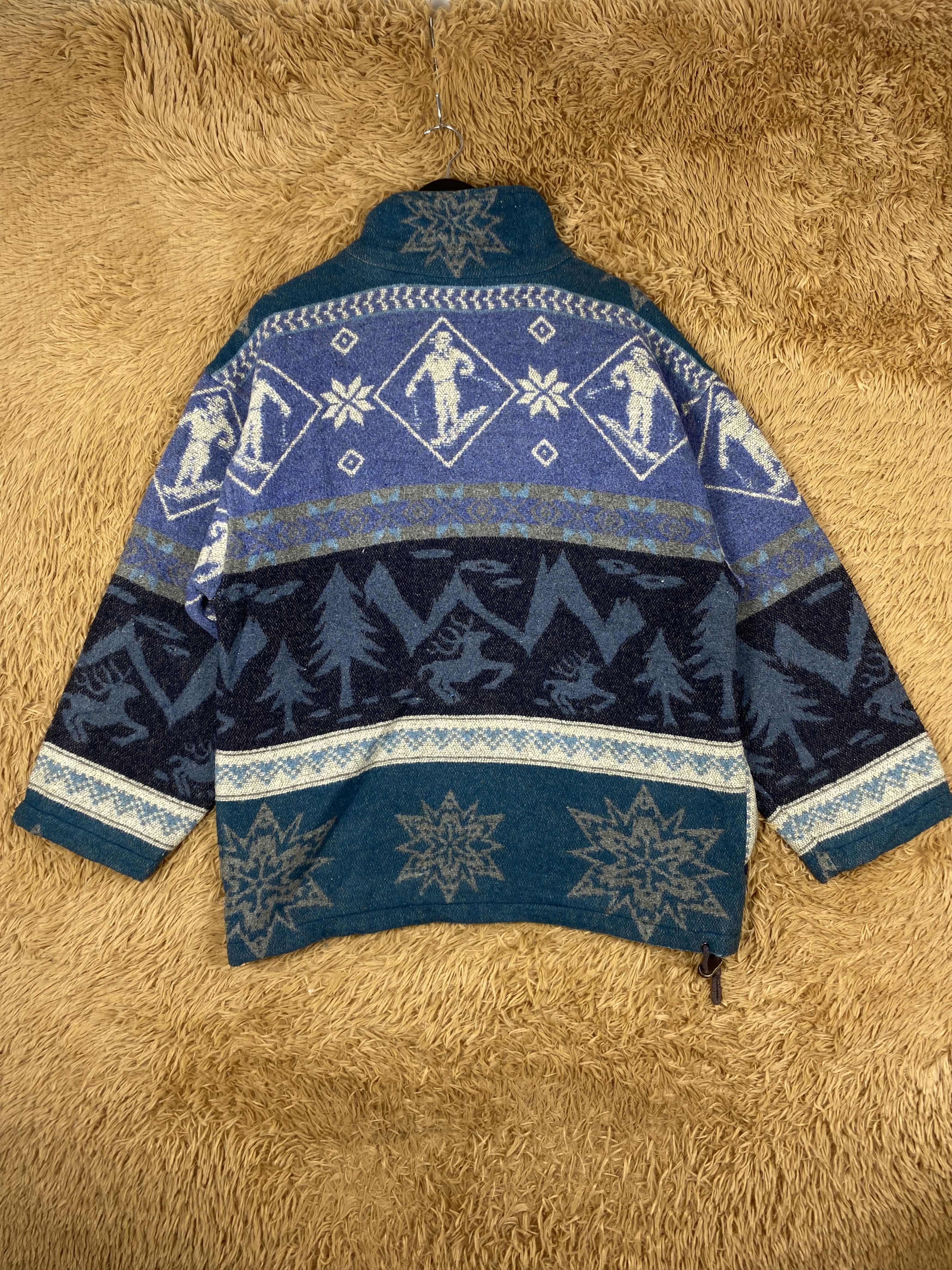 L.L. Bean Vintage L.L. Bean Native Navajo Aztec Jacket DJ1046 Size US M / EU 48-50 / 2 - 5 Thumbnail