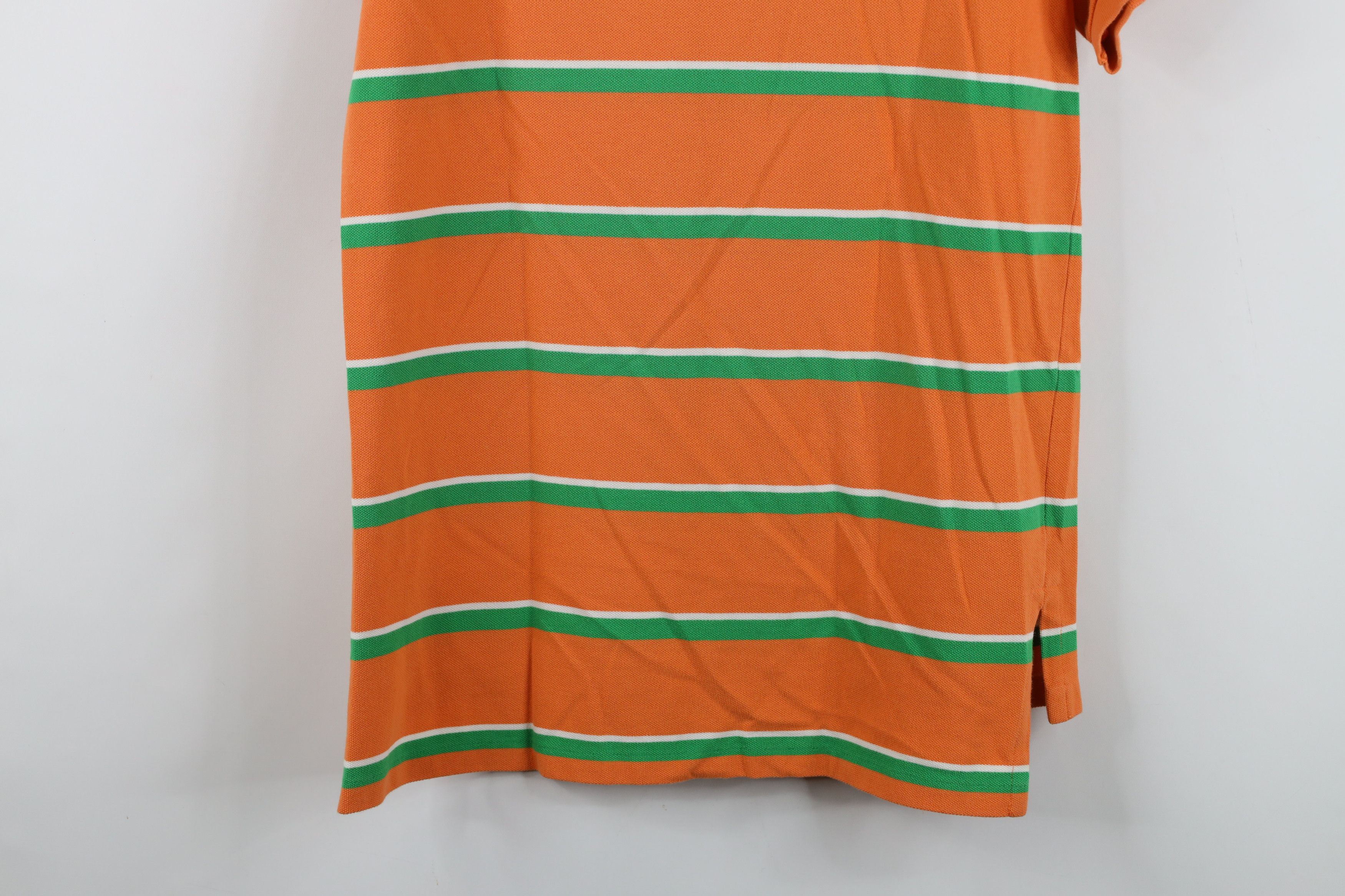 Ralph Lauren Vintage Ralph Lauren Striped Pique Cotton Golf Polo Shirt Size US M / EU 48-50 / 2 - 12 Thumbnail