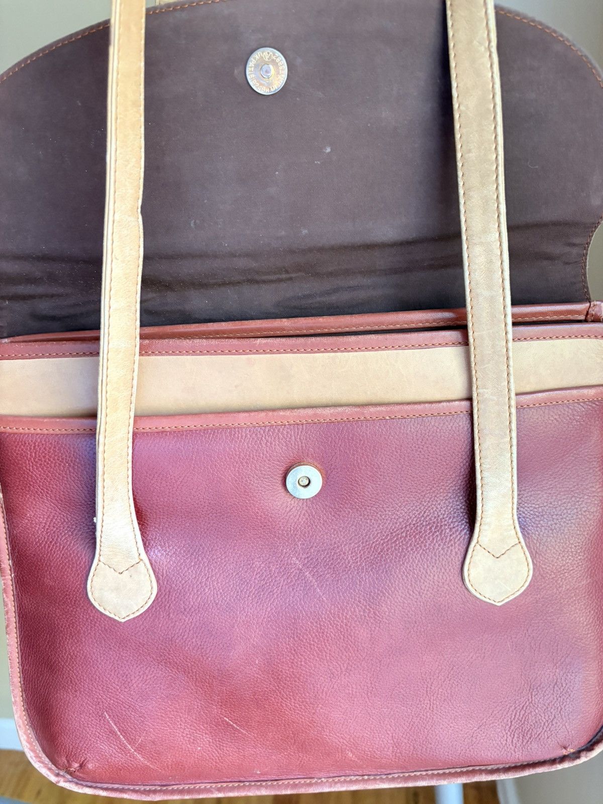 Other Vintage Golf Design Leather Flap Tote Size ONE SIZE - 4 Thumbnail