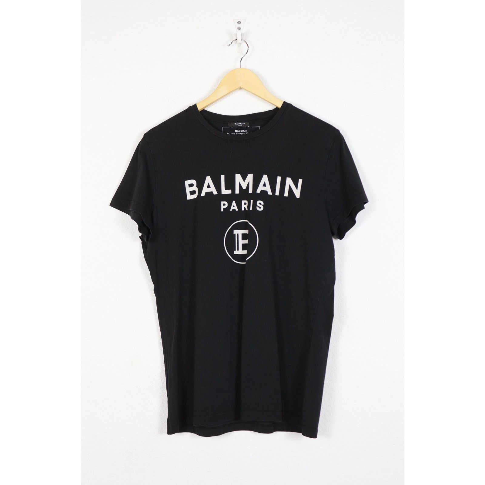 Balmain Balmain Paris Baroque Graphic Print Logo Tee T-shirt Y2K Size US L / EU 52-54 / 3 - 1 Thumbnail