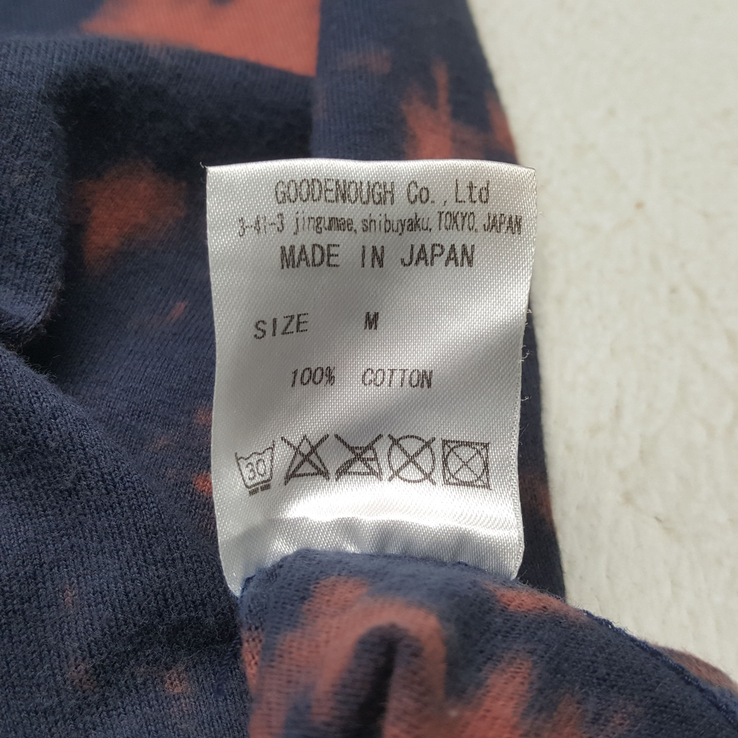 GOODENOUGH Goodenough Japanese Brand Streetwear Tshirt RR8 Size US L / EU 52-54 / 3 - 8 Thumbnail