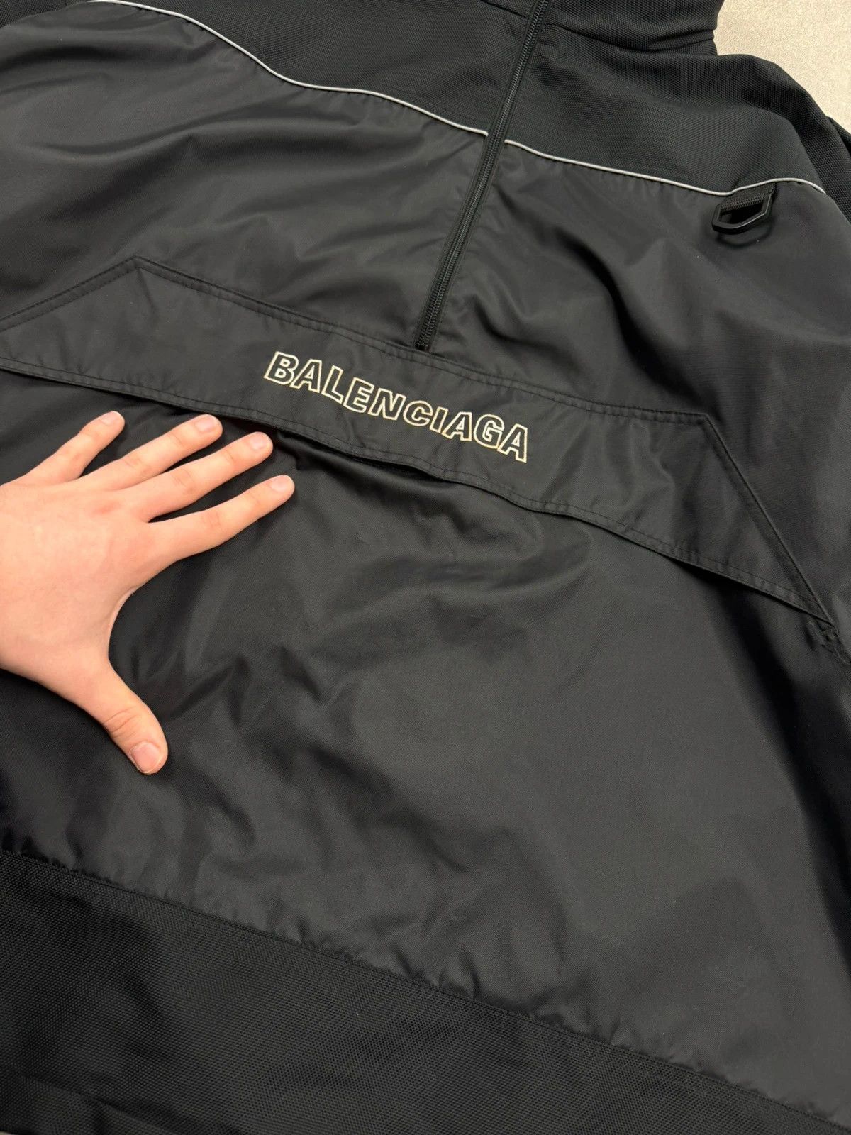 Balenciaga Balenciaga jacket anorak street wear multi zip Size US XL / EU 56 / 4 - 4 Thumbnail