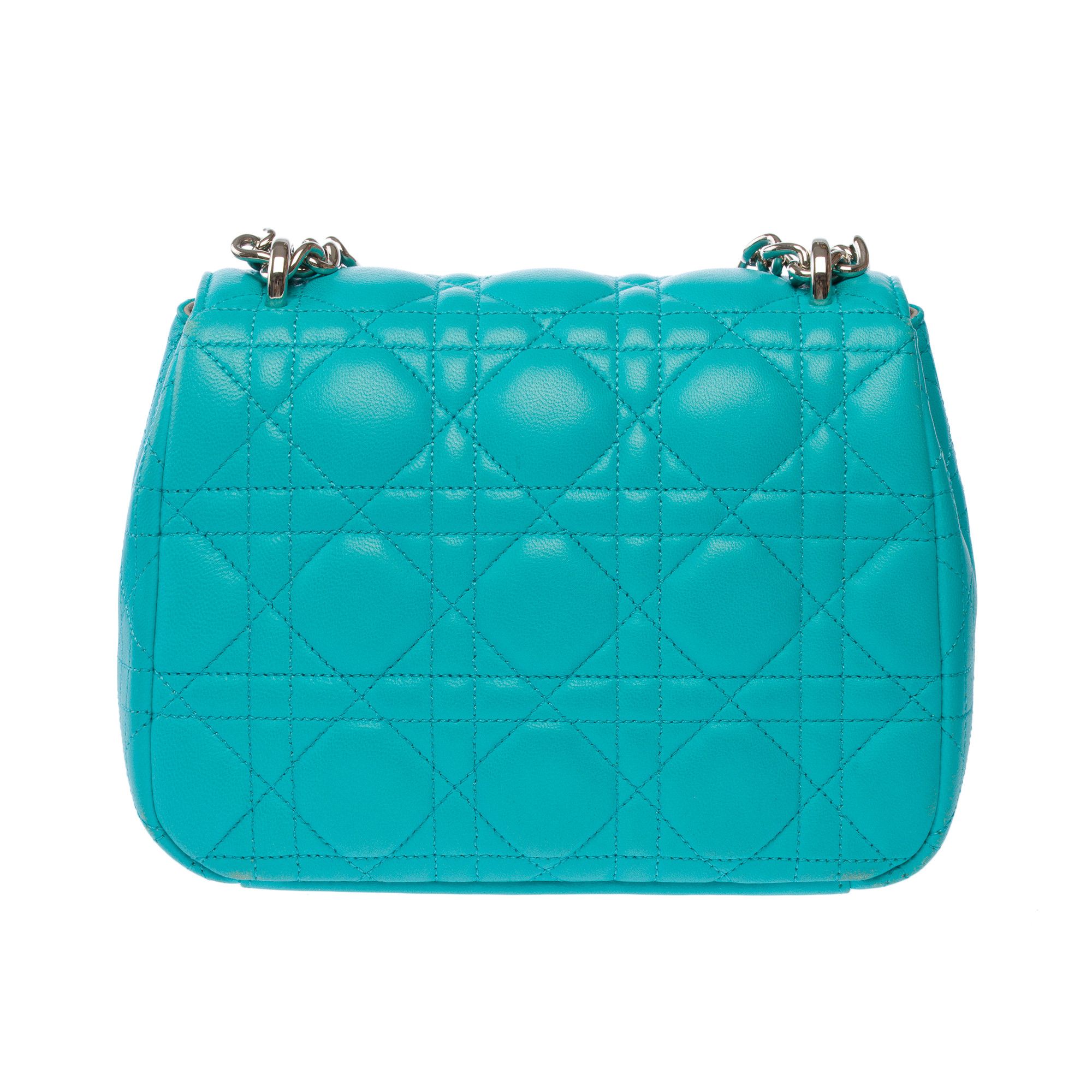 Dior DIOR Bag MISS DIOR in Blue Leather Size ONE SIZE - 4 Thumbnail