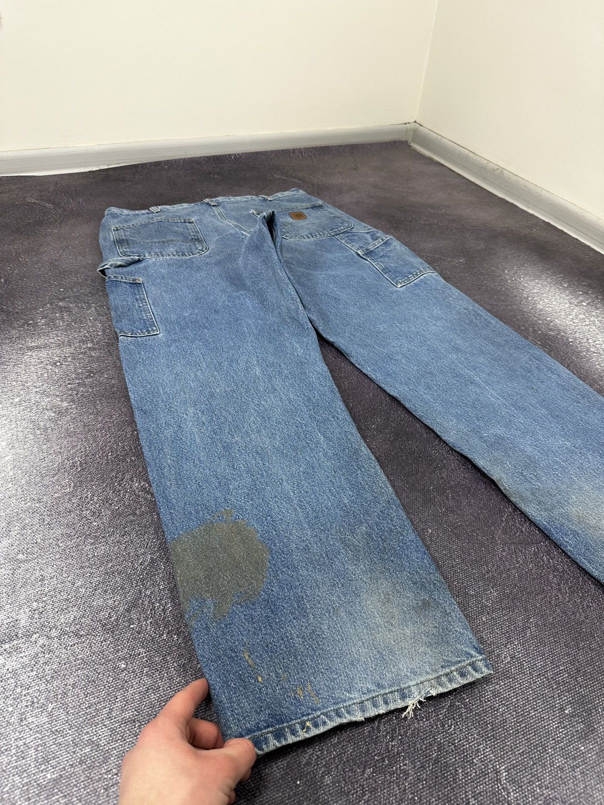 Carhartt Vintage Carhartt USA Carpenter Cargo Baggy Hype Work Pants Size US 36 / EU 52 - 3 Thumbnail