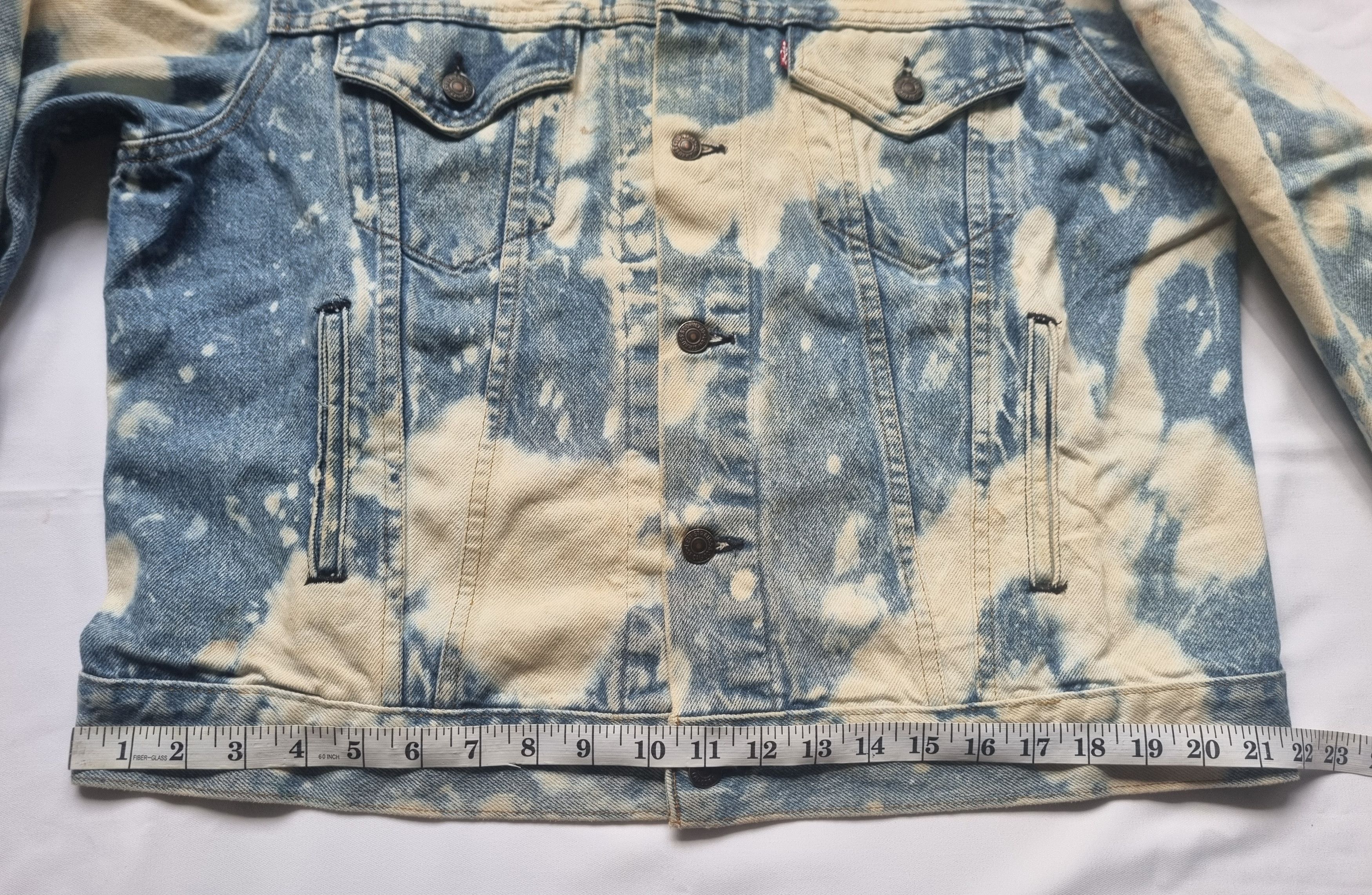 Levi's × Vintage Vintage Levi's Bleached Denim Jacket 70506-0214 Size US S / EU 44-46 / 1 - 8 Thumbnail