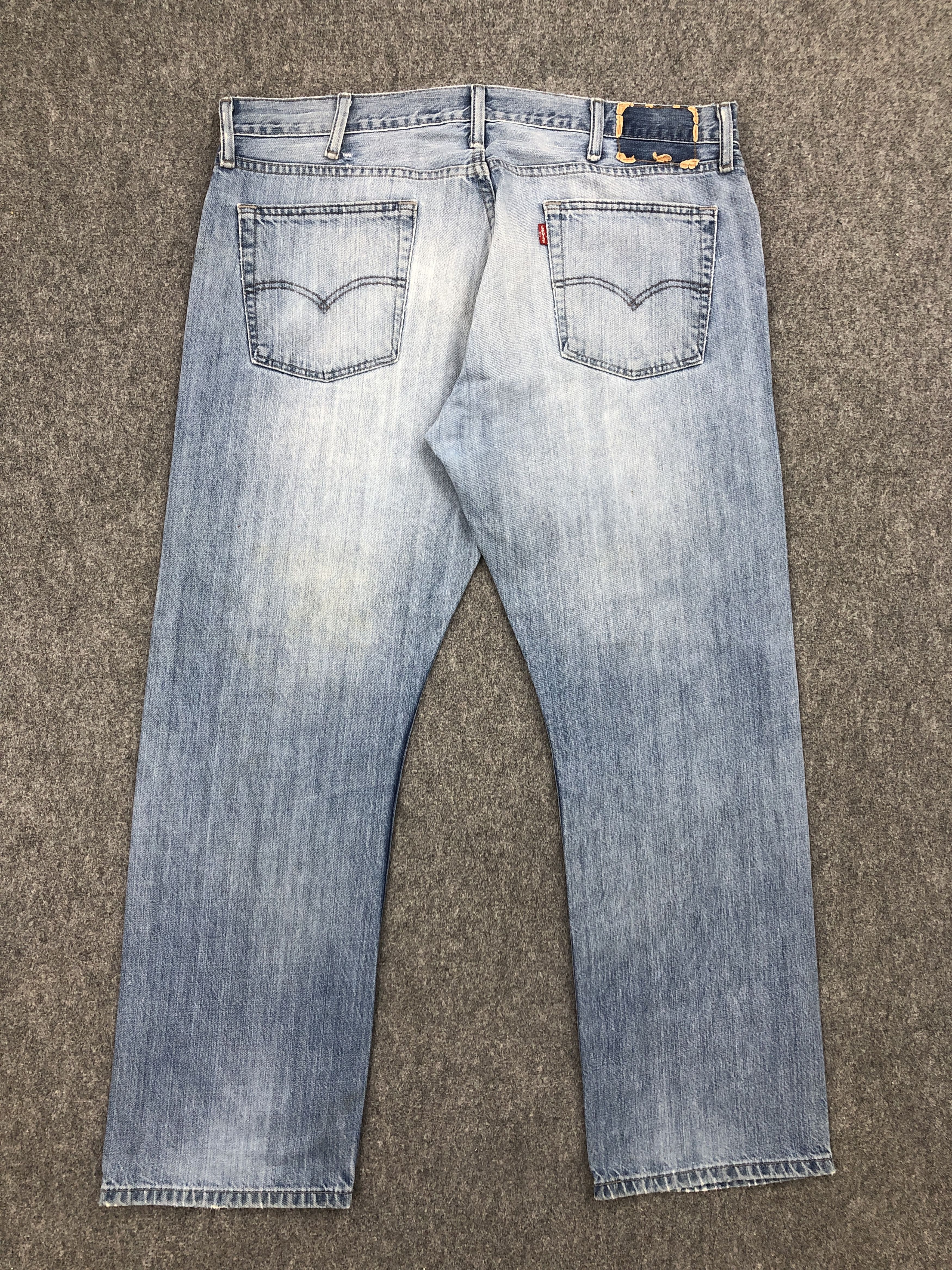 Levi's Vintage Levis 514 Light Wash Jeans DP2300 Size US 38 / EU 54 - 3 Thumbnail