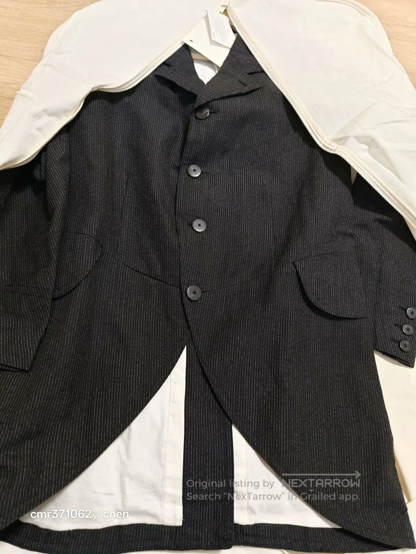 Visvim visvim 17ss Ascot Morning Coat Pinstripe. Size US S / EU 44-46 / 1 - 6 Thumbnail