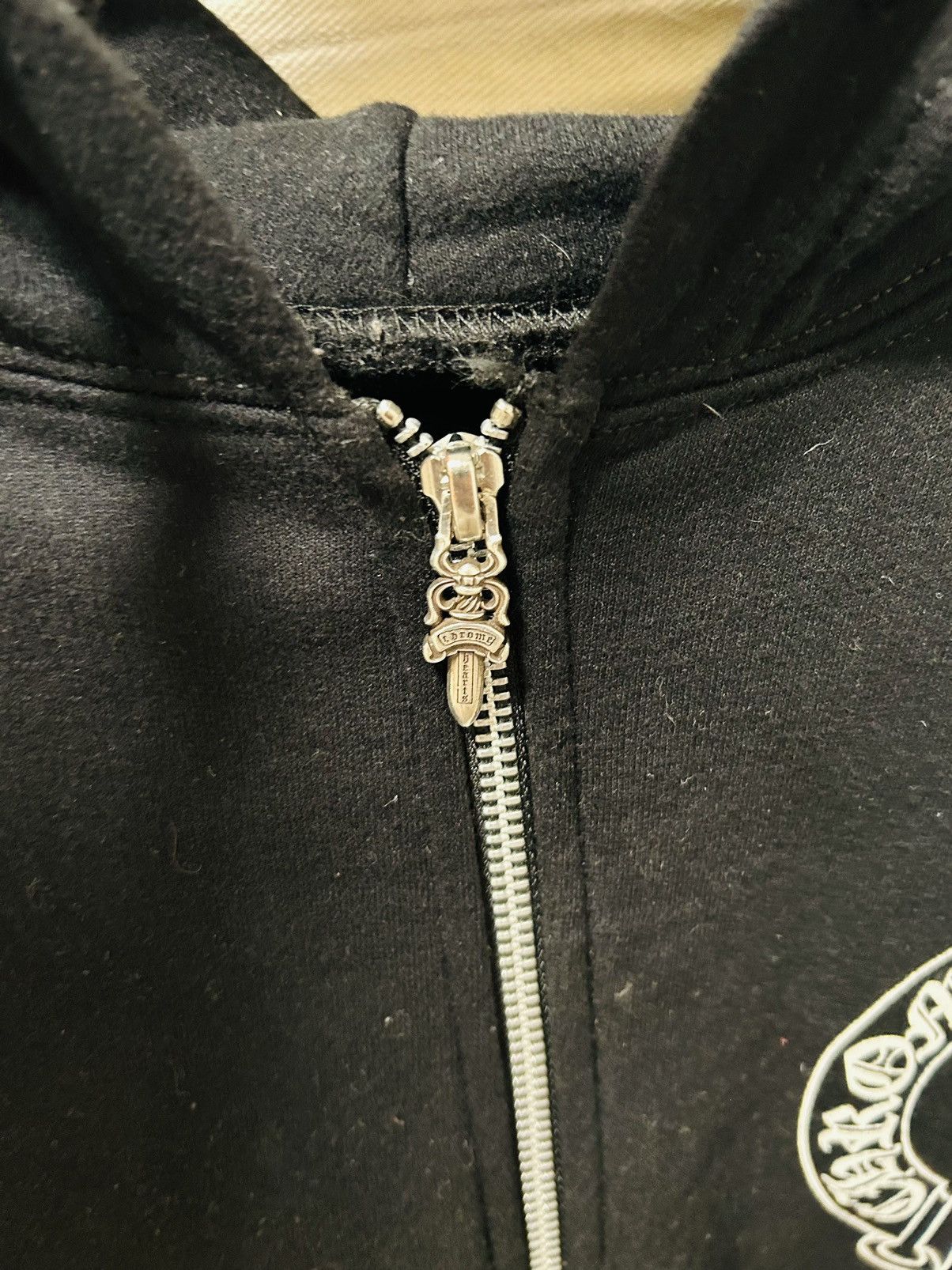 Chrome Hearts Chrome Hearts FU Zip Dagger Hoodie (Thick Lined) Size US L / EU 52-54 / 3 - 6 Thumbnail