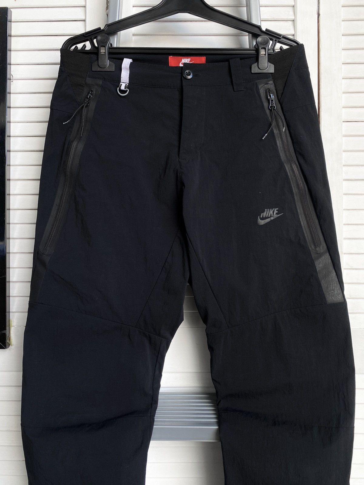 Japanese Brand × Nike Nike NSW Tech Woven Jogger Nylon Pants Black 2.0 Size US 33 - 5 Thumbnail