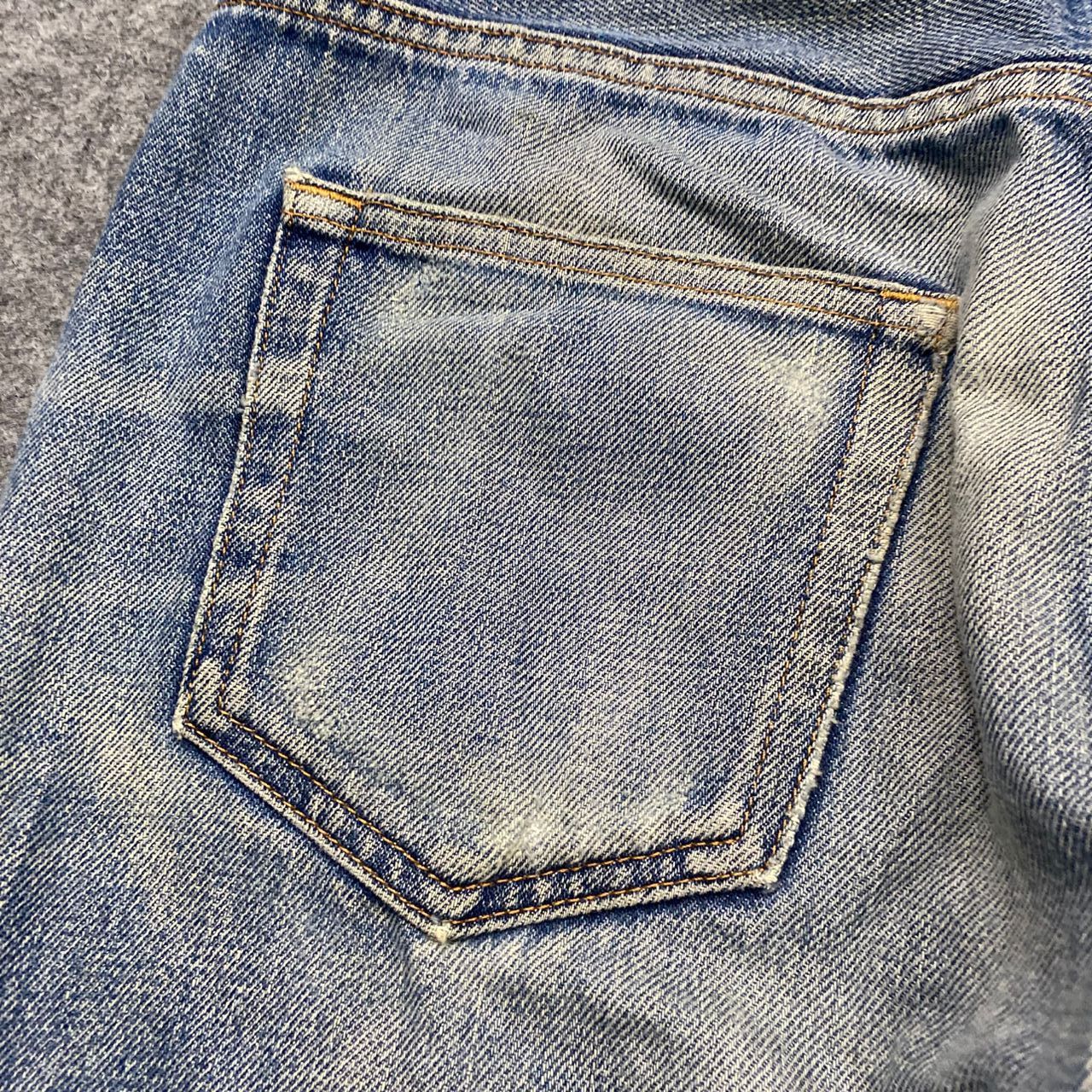 A.P.C. 💥Best Offer💥Vintage APC Selvegde Redline Distressed Denim Size US 31 - 15 Thumbnail