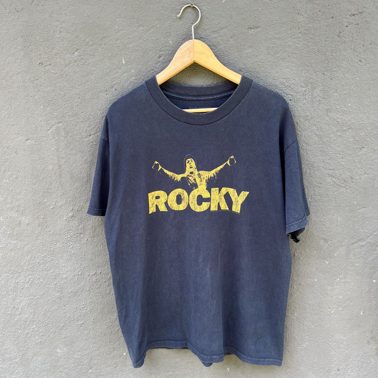 Other Thrashed Faded Vintage Y2k Rocky Movie Tee Size US L / EU 52-54 / 3 - 1 Thumbnail