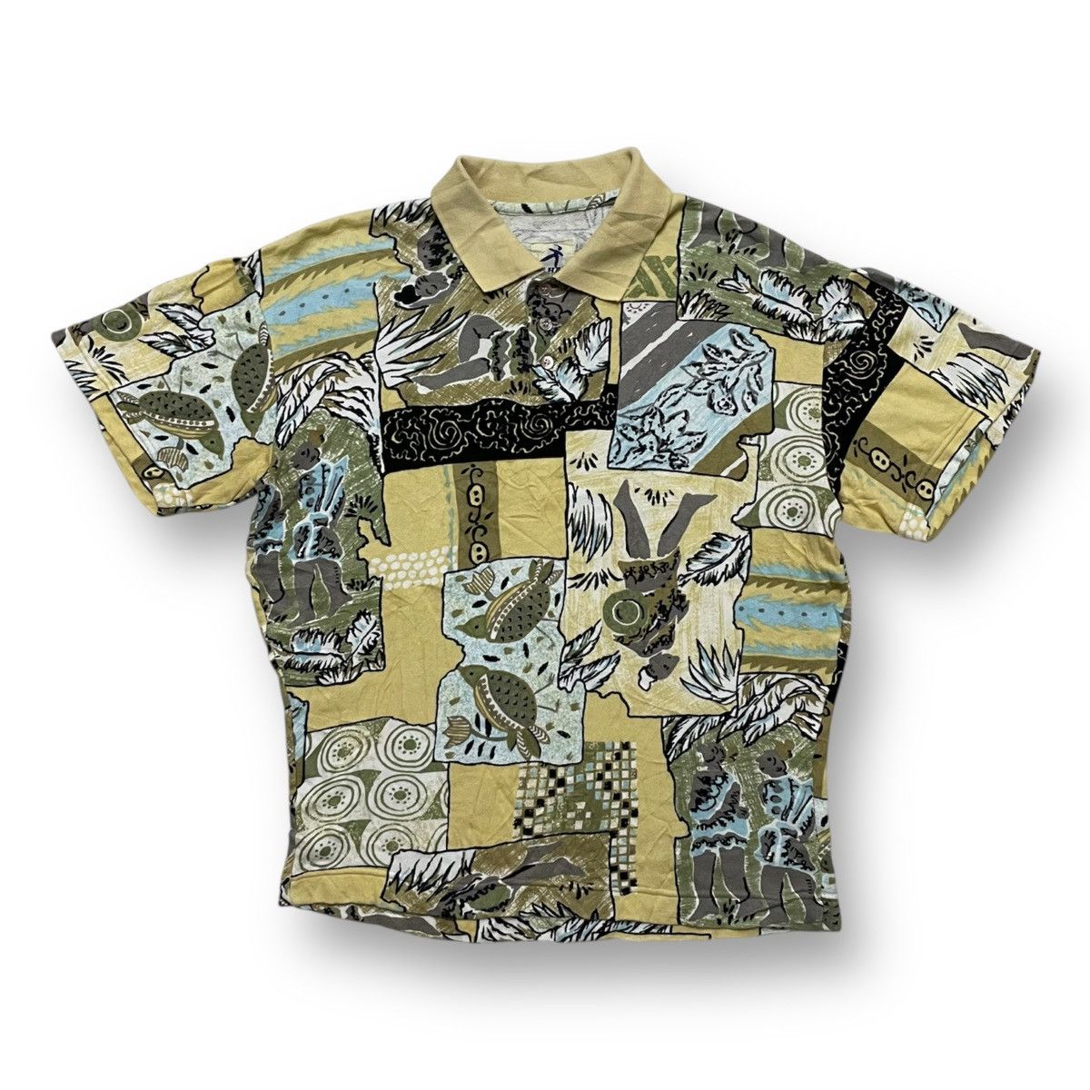 Hai Sporting Gear VTG HAI SPORTING GEAR BYISSEY MIYAKE SHORT SLEEVE BUTTON UP Size US M / EU 48-50 / 2 - 1 Thumbnail