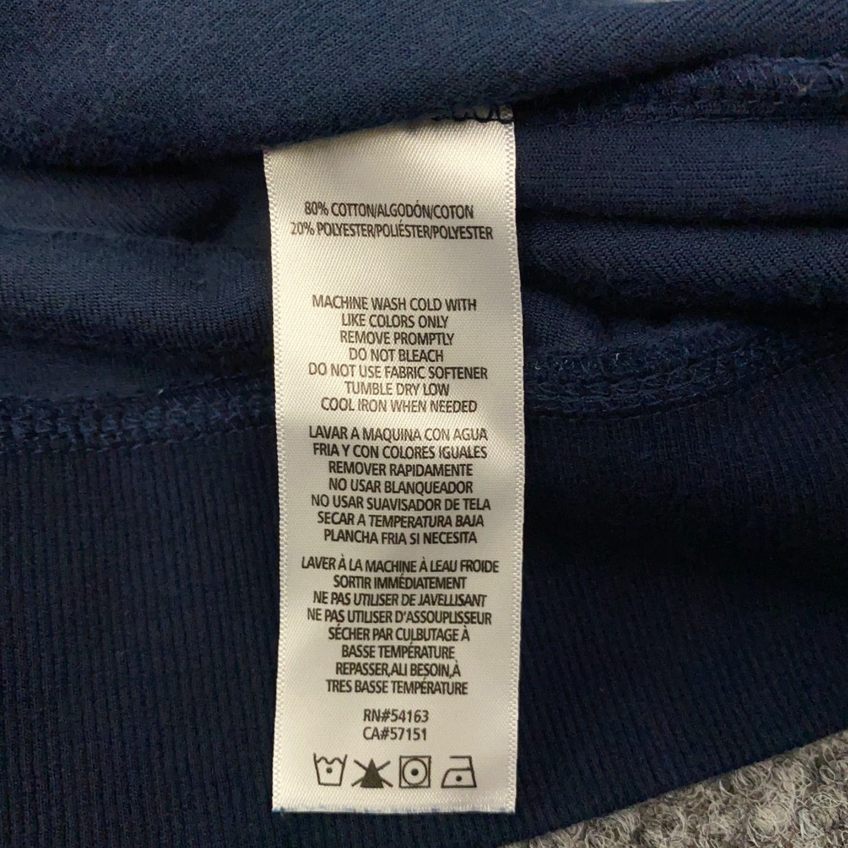 Tommy Hilfiger Tommy Hilfiger Sport Hoodie Sweatshirt Womens XXL Blue Velour Track Logo Pullover Hoodie Sports Activewear Casual Womens XXL Blue Velour Sweatshirt Size XXL / US 16-18 / IT 52-54 - 5 Thumbnail