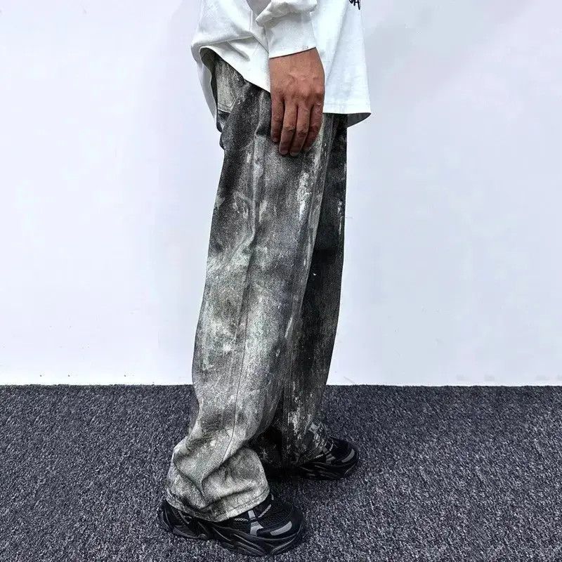 Japanese Brand Relaxed Street Casual Jeans Size US 32 / EU 48 - 2 Thumbnail