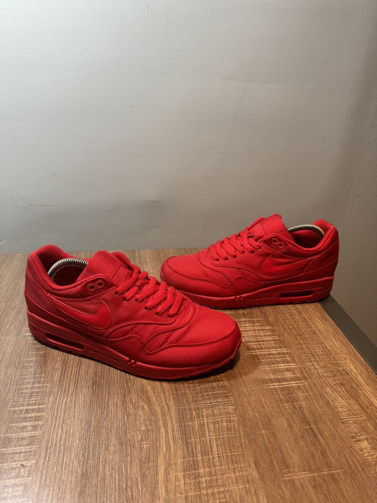 Nike Nike Air Max 1 Sz 8.5 Attack Pack Red Shoes Sneakers Size US 8.5 / EU 41-42 - 2 Thumbnail