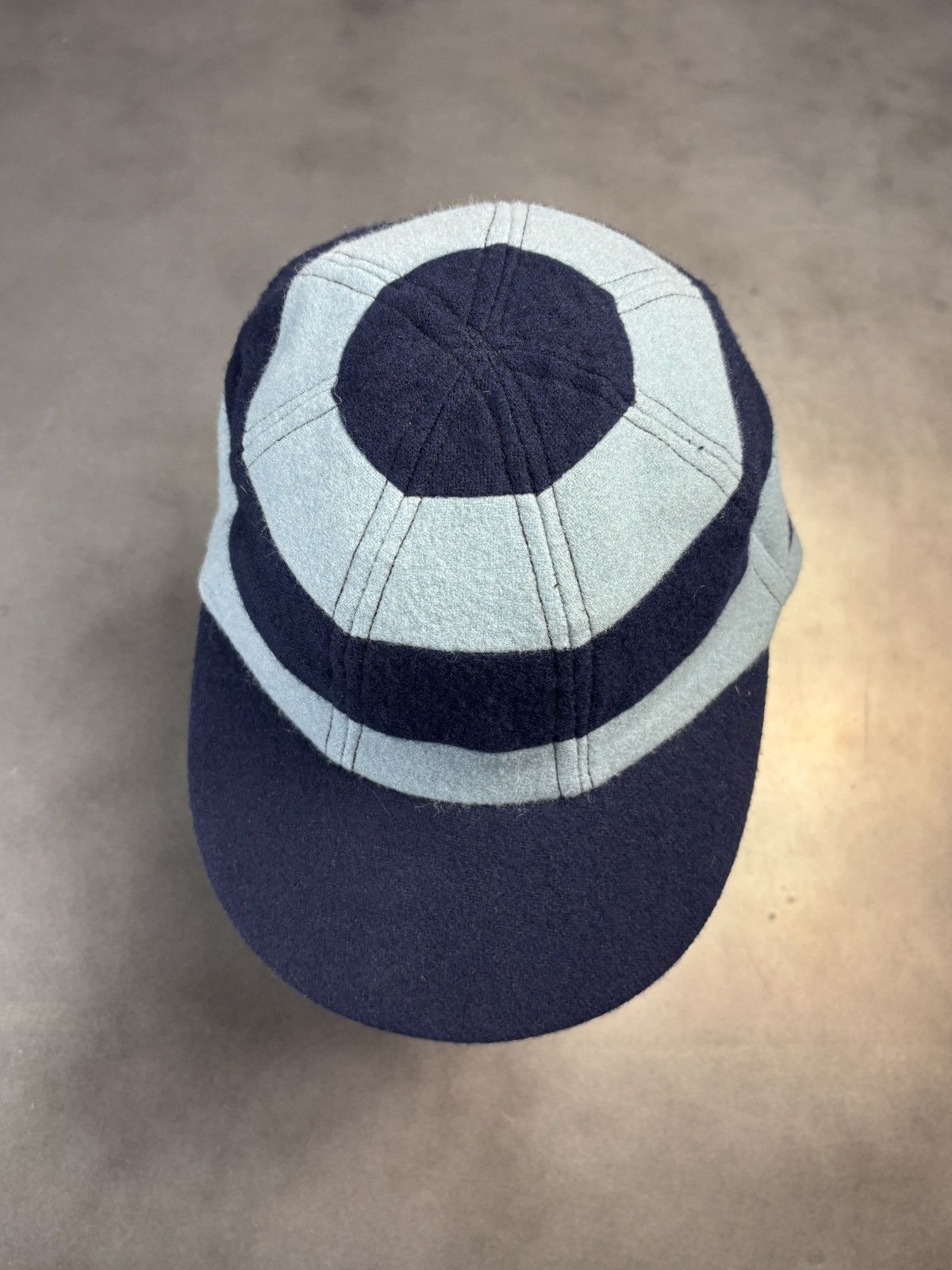 Vintage 1960s Vintage Crickets Cap Michael Chatham Wool Stripe Velcr Size ONE SIZE - 17 Thumbnail