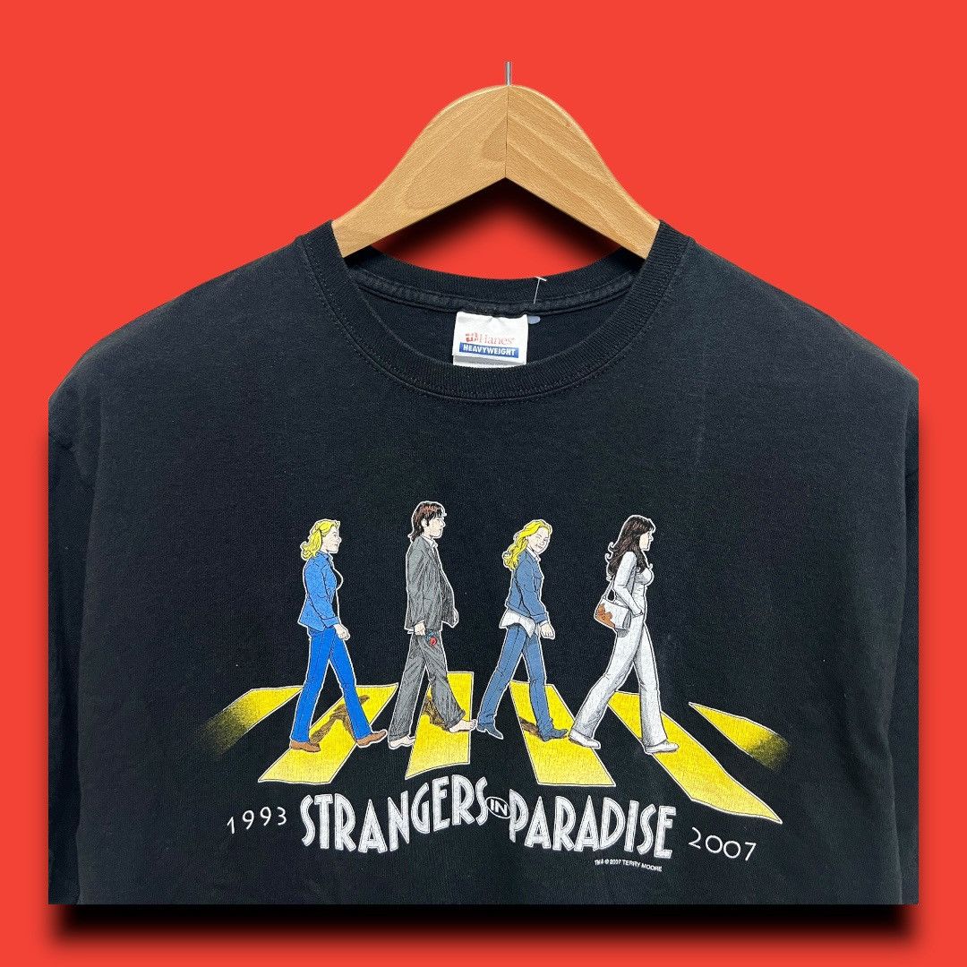 Anime × DC Comics × Designer VINTAGE 2007 GRAPHITTI DESIGN STRANGERS PARADISE Size US M / EU 48-50 / 2 - 2 Thumbnail