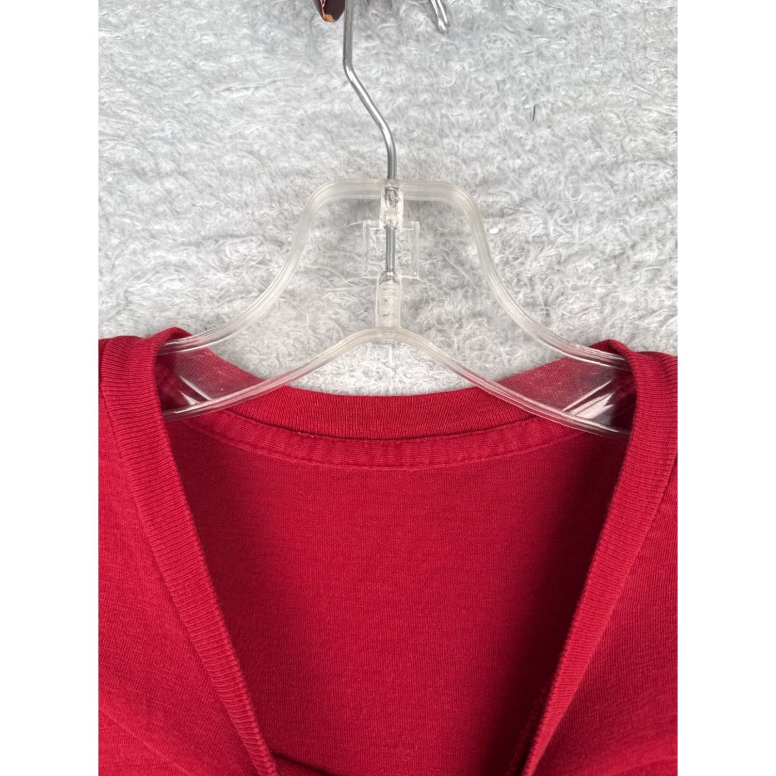 Ralph Lauren VINTAGE Ralph Lauren Polo Shirt Men Small Red Crew Neck 100% Cotton Short Sleeve Slim Fit Logo Embroidered Mens Shirt Red 90s Inspired Size US S / EU 44-46 / 1 - 7 Thumbnail