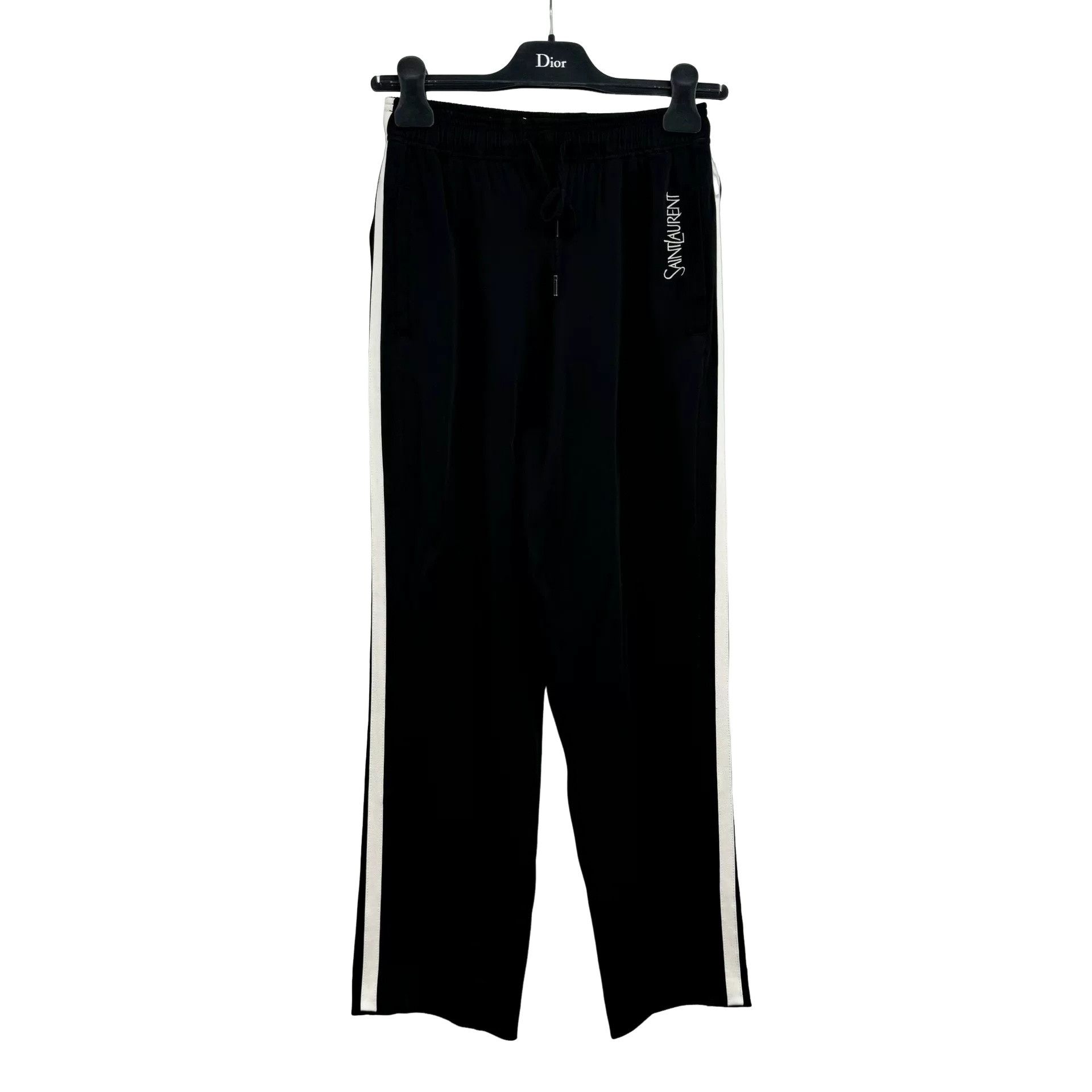 Saint Laurent Paris Saint Laurent Logo Stripe Joggers F36 Size 26" / US 2 / IT 38 - 1 Thumbnail