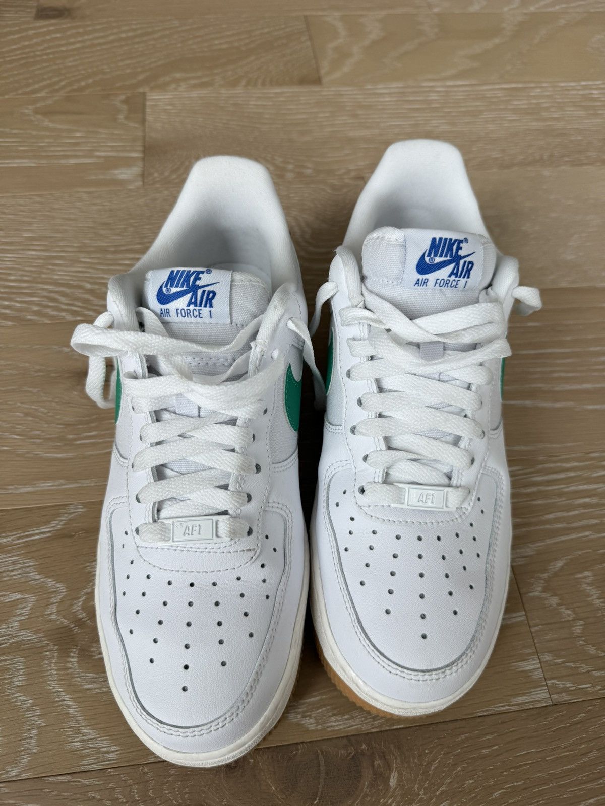 Nike Nike Air Force 1 '07 Stadium Green Sneakers Size US 9 / IT 39 - 6 Thumbnail