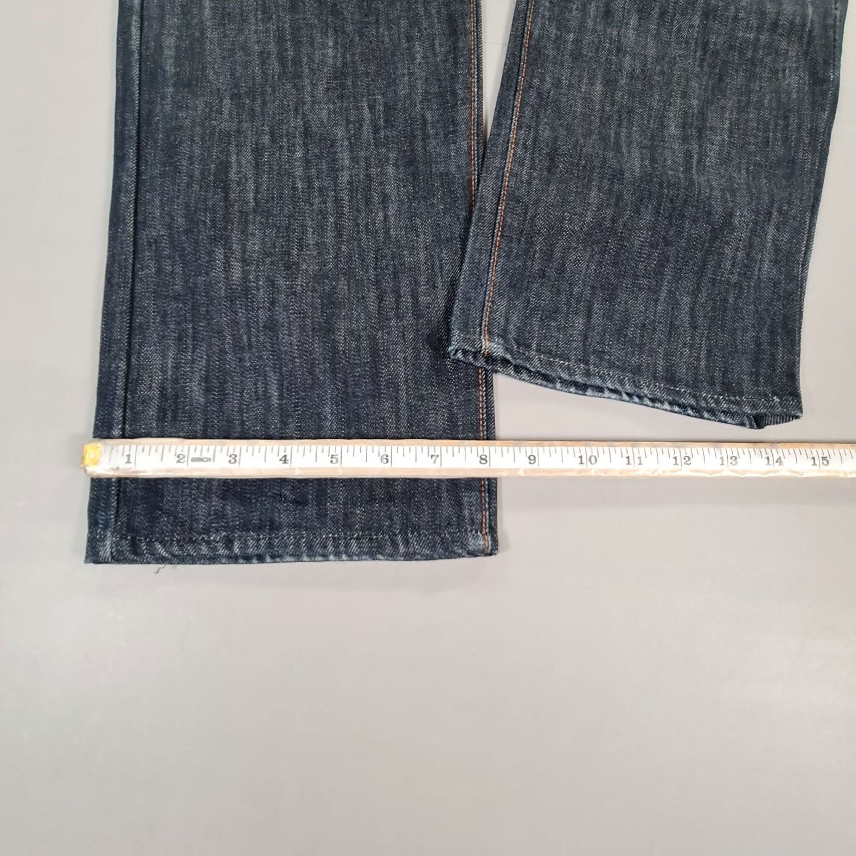 Edwin Folk x Edwin EF-62 Mens Jeans Blue W36 L32 Regular Fit Straight Leg Denim Size US 36 / EU 52 - 6 Thumbnail
