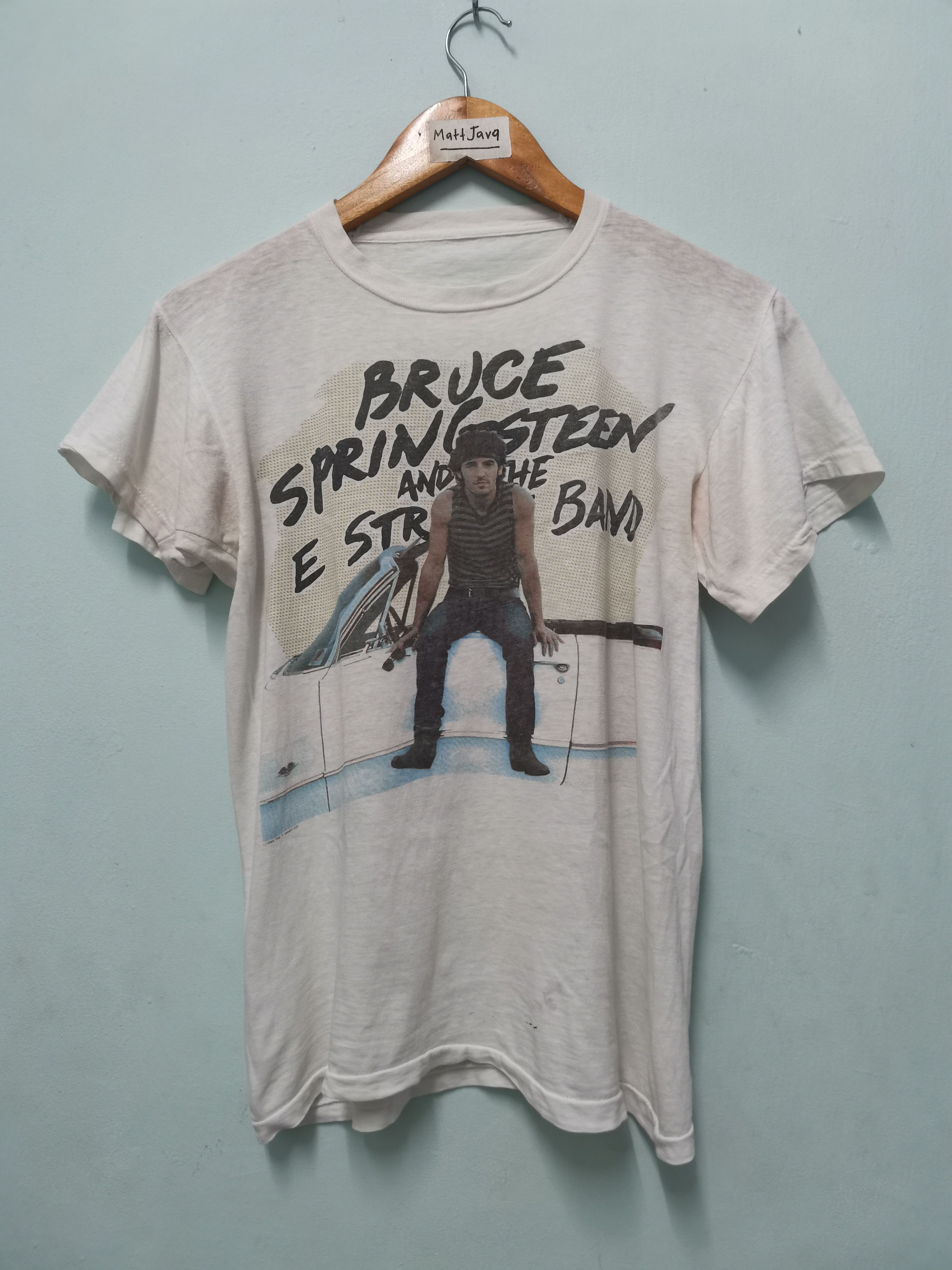 Band Tees Vintage 80's Bruce Springsteen Born In USA Band Tee Size US S / EU 44-46 / 1 - 2 Thumbnail