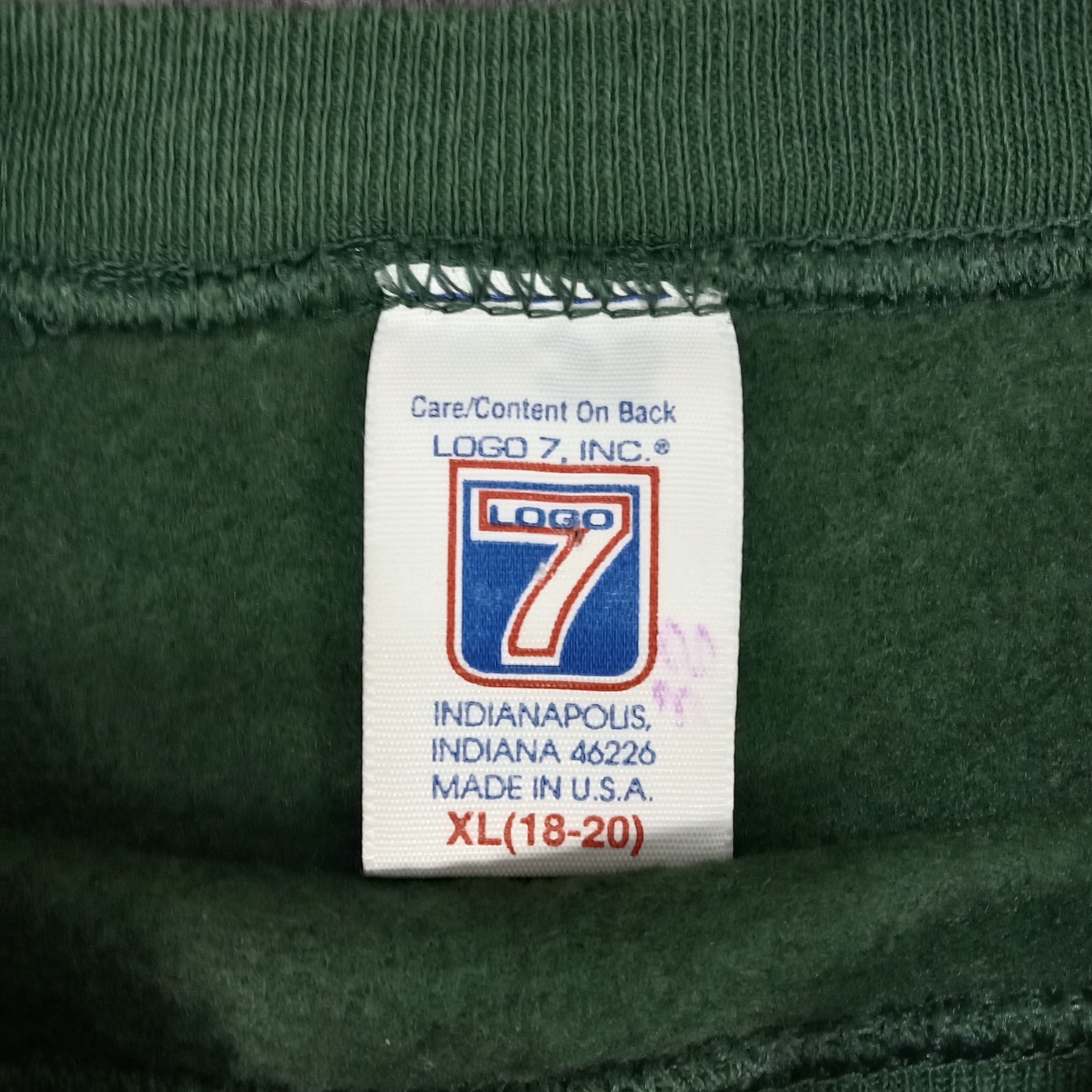 Logo 7 × NFL × Vintage Vintage 90's Green Bay Packers NFL Football Sweatshirt Size US S / EU 44-46 / 1 - 4 Thumbnail