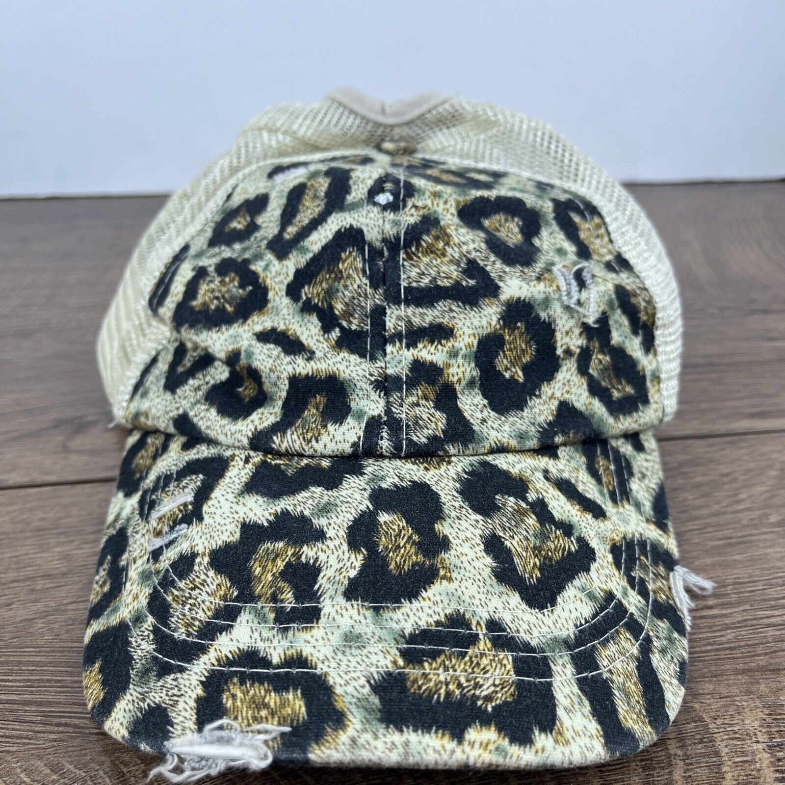 Other Cheetah Brown Hat Cheetah Hat Brown Hat Adjustable Adult Siz Size ONE SIZE - 2 Thumbnail