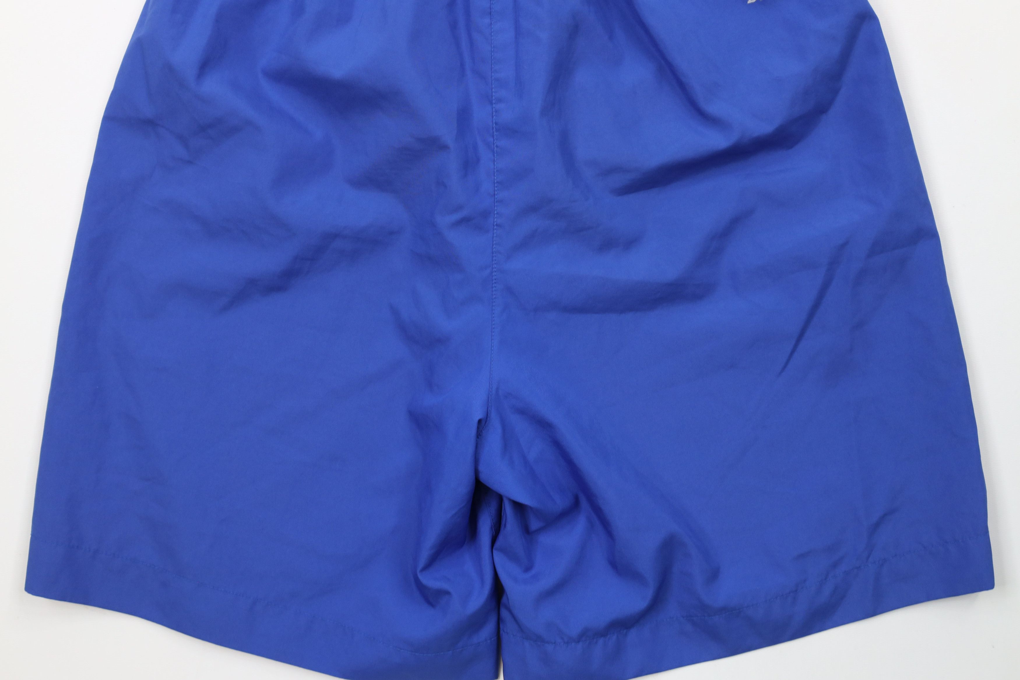 Nike × Vintage Vintage Nike Scott Mini Swoosh Above Knee Soccer Shorts Blue Size US 30 / EU 46 - 10 Thumbnail