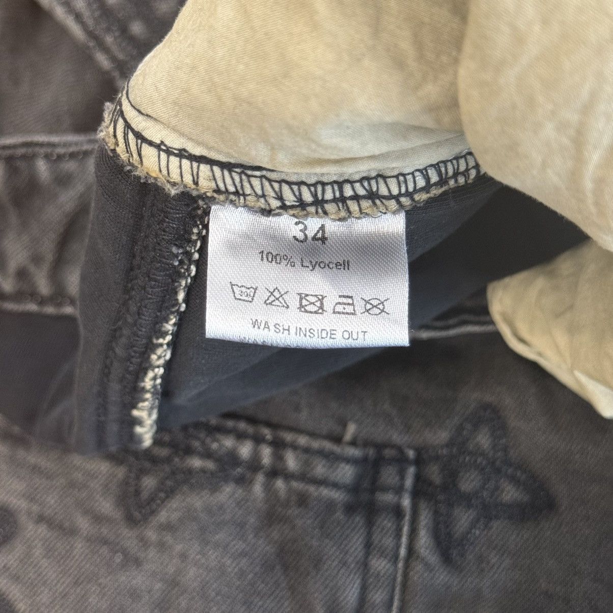 Vale Vale Forever Black Spade Denim Size US 34 / EU 50 - 5 Thumbnail