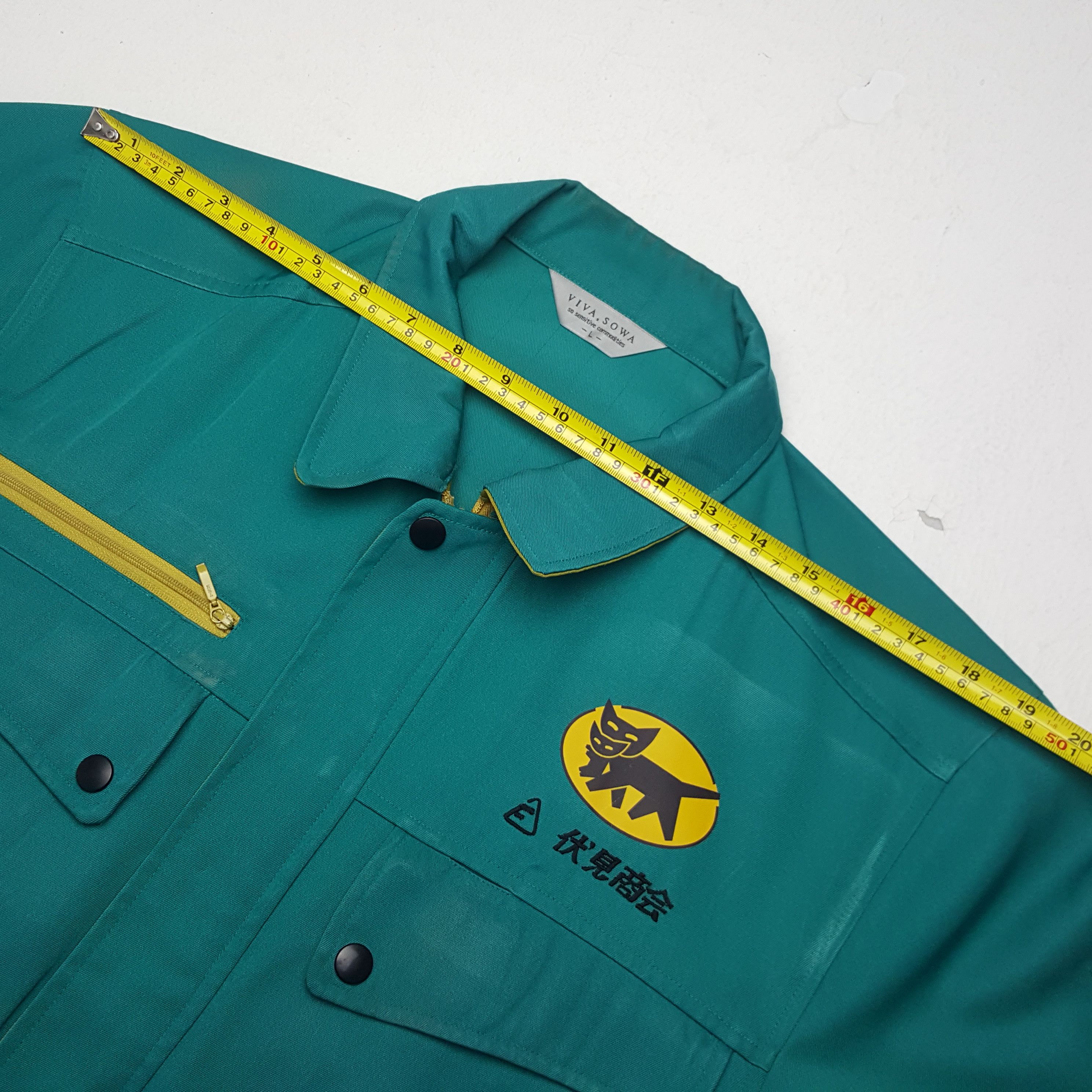 Japanese Brand × Vintage Vintage Yamato Transport Japanese Uniform Custom Jacket Size US M / EU 48-50 / 2 - 6 Thumbnail
