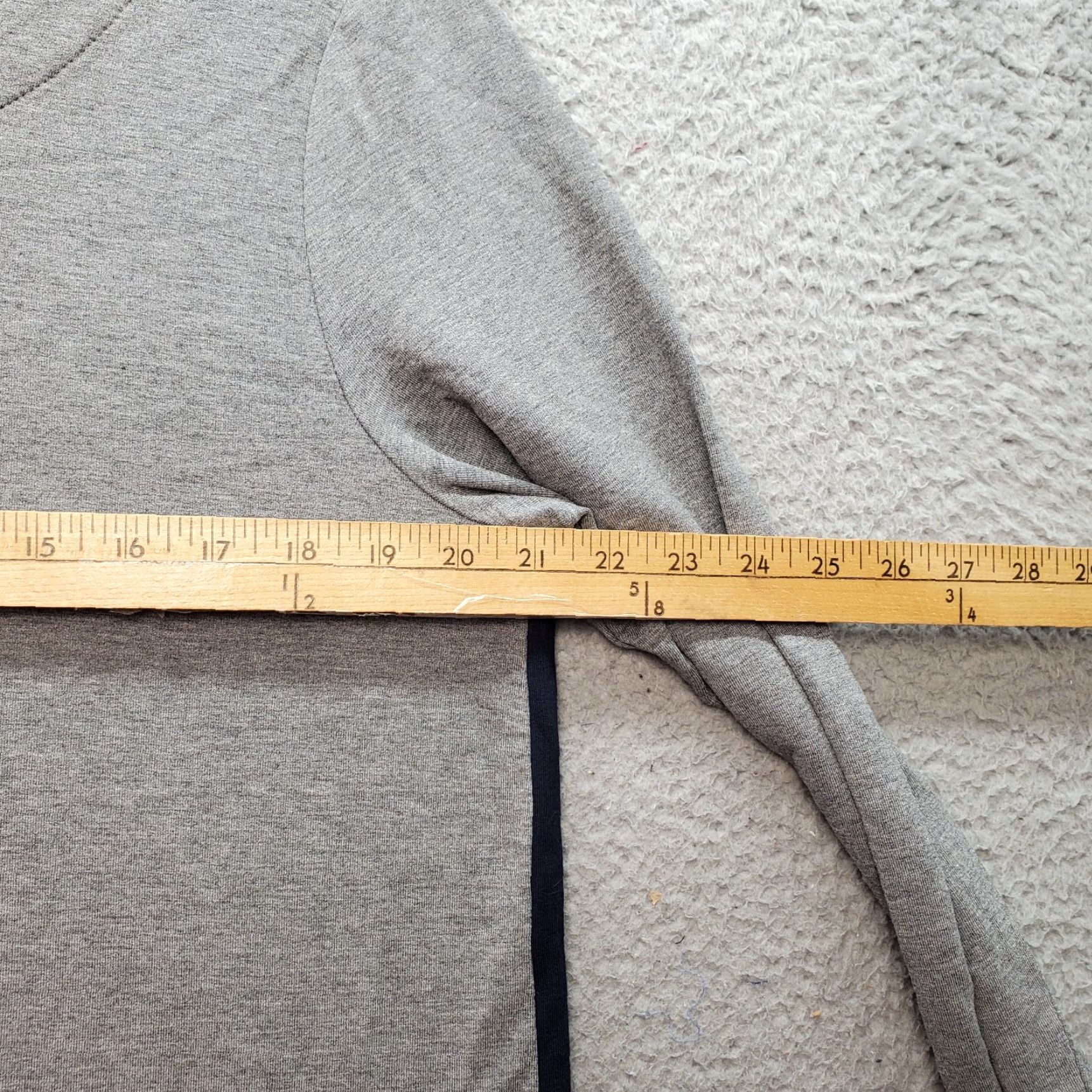 J. Jill J. Jill Wearever T-Shirt Dress Women Size L Gray Rayon Round Neck Pullover dress Size L / US 10 / IT 46 - 4 Thumbnail