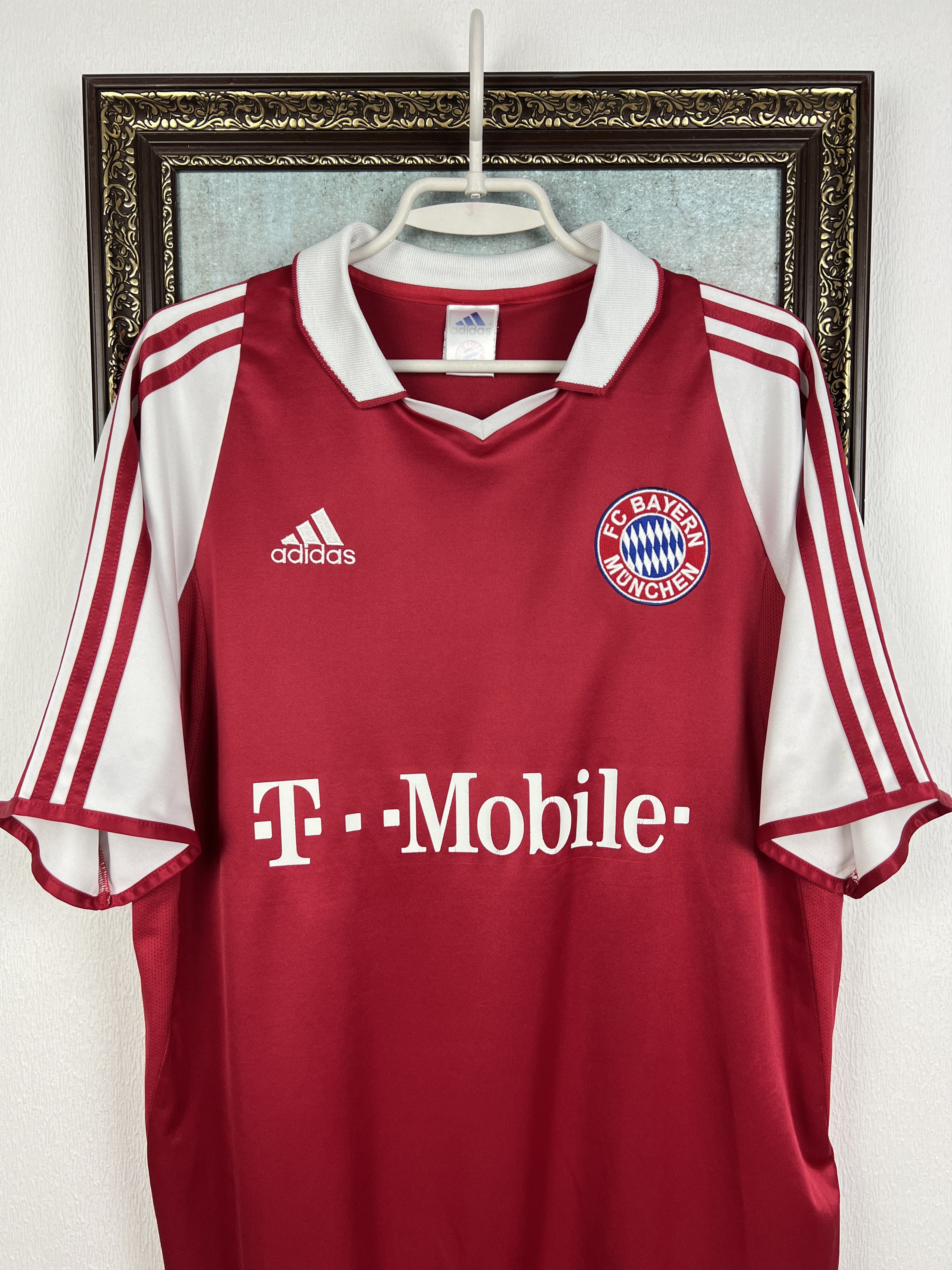 Adidas Bayern Munich Home football shirt 2003 Soccer Jersey Trikot Size US M / EU 48-50 / 2 - 2 Thumbnail