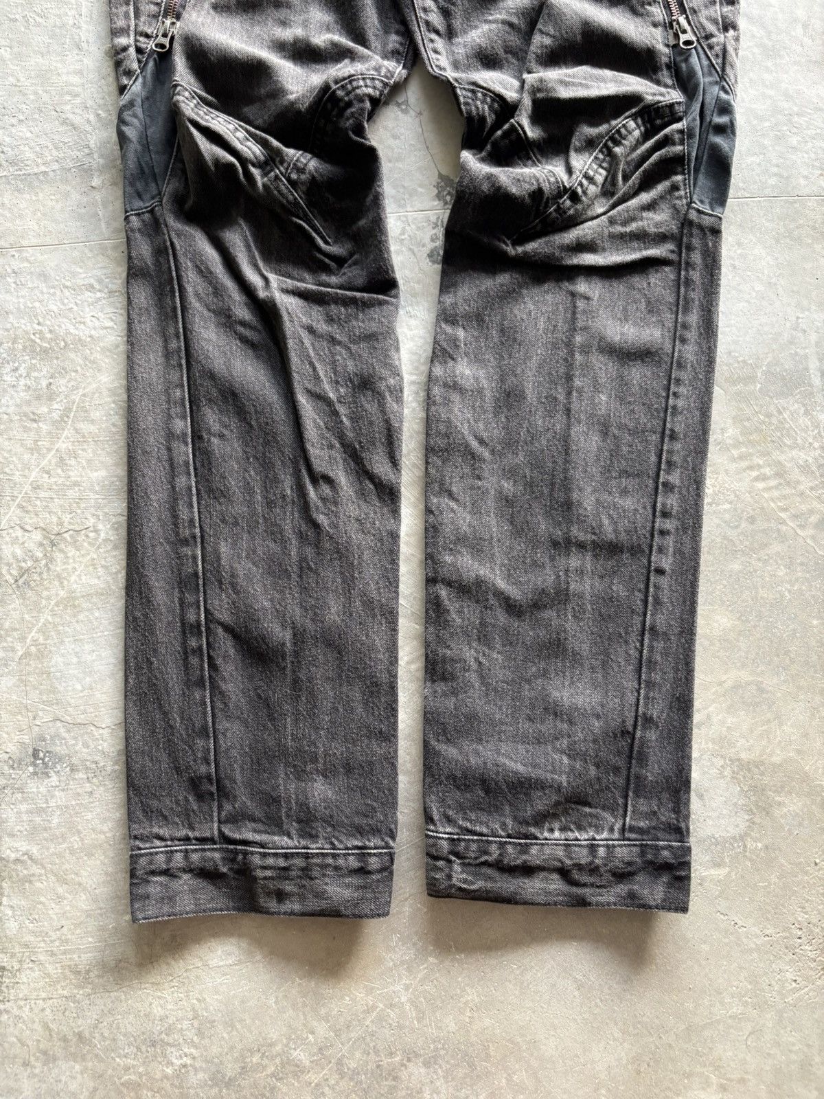 PPFM SICK PPFM BIKERS JEANS ZIPPER PUNK BONDAGE SEDITIONARIES Size US 34 / EU 50 - 14 Thumbnail