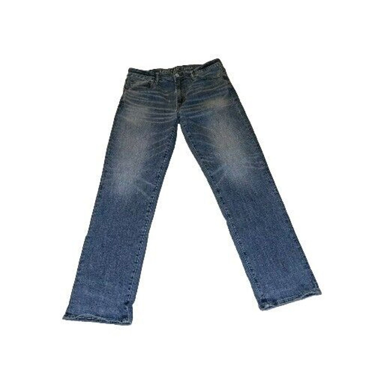 American Eagle Outfitters American Eagle Jeans Mens 32x32 Original Straight Blue Denim Size US 32 / EU 48 - 1 Thumbnail